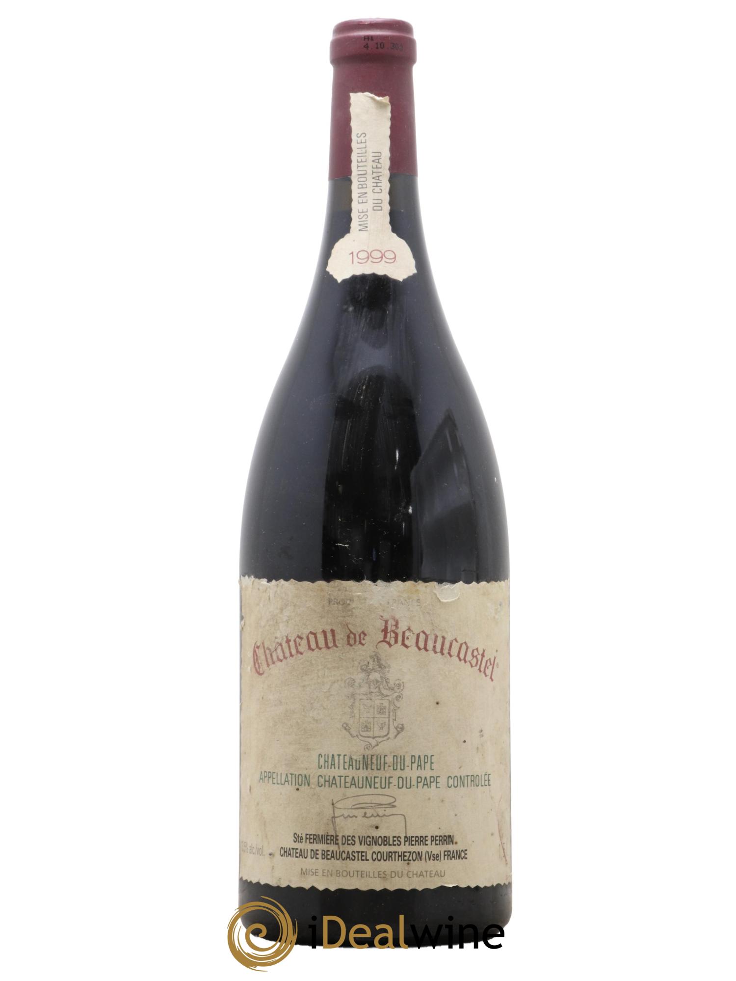 Châteauneuf-du-Pape Château de Beaucastel Famille Perrin 1999 - Lot de 1 magnum - 0