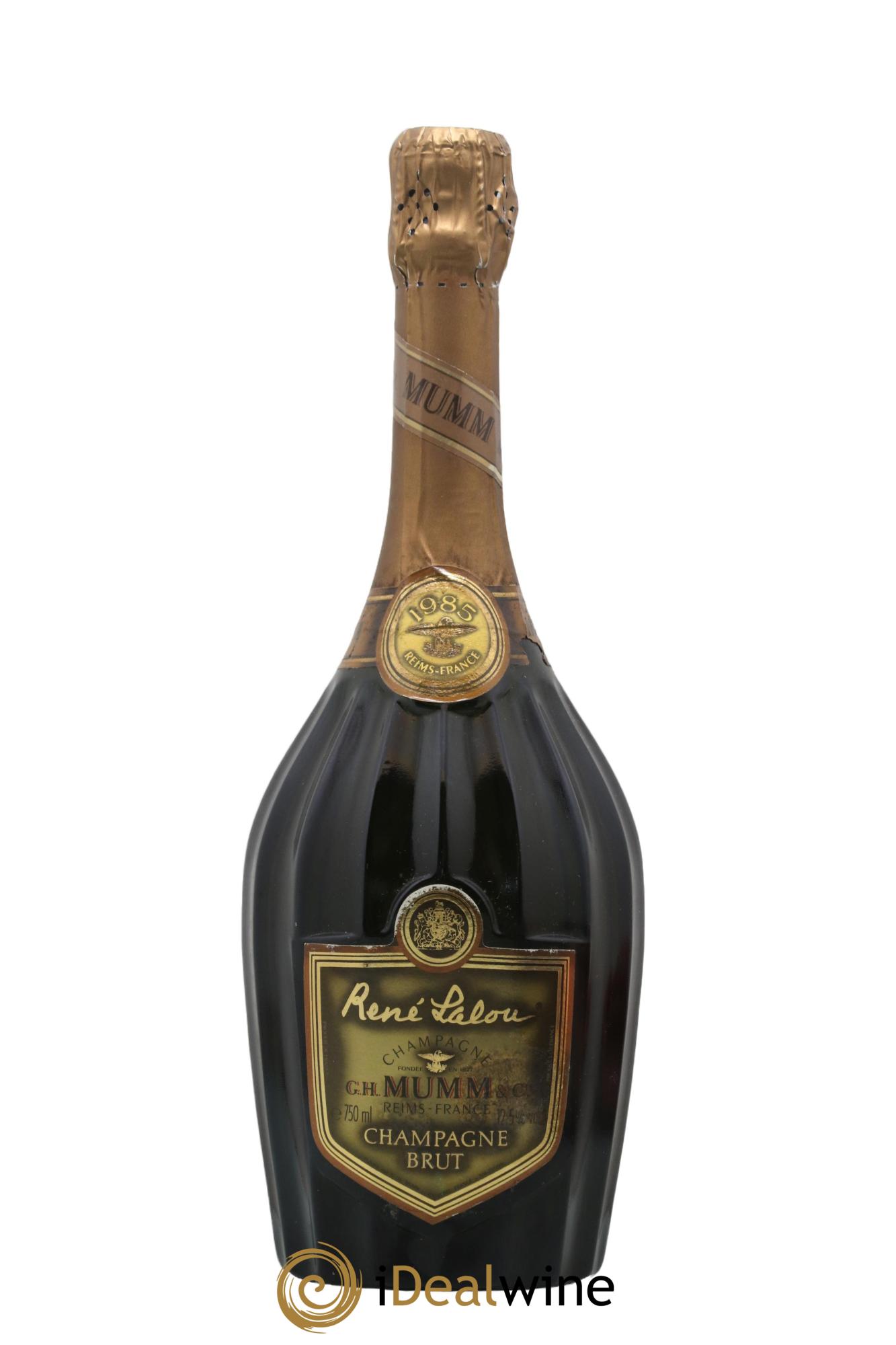 René Lalou Mumm 1985 - Lot of 1 bottle - 0