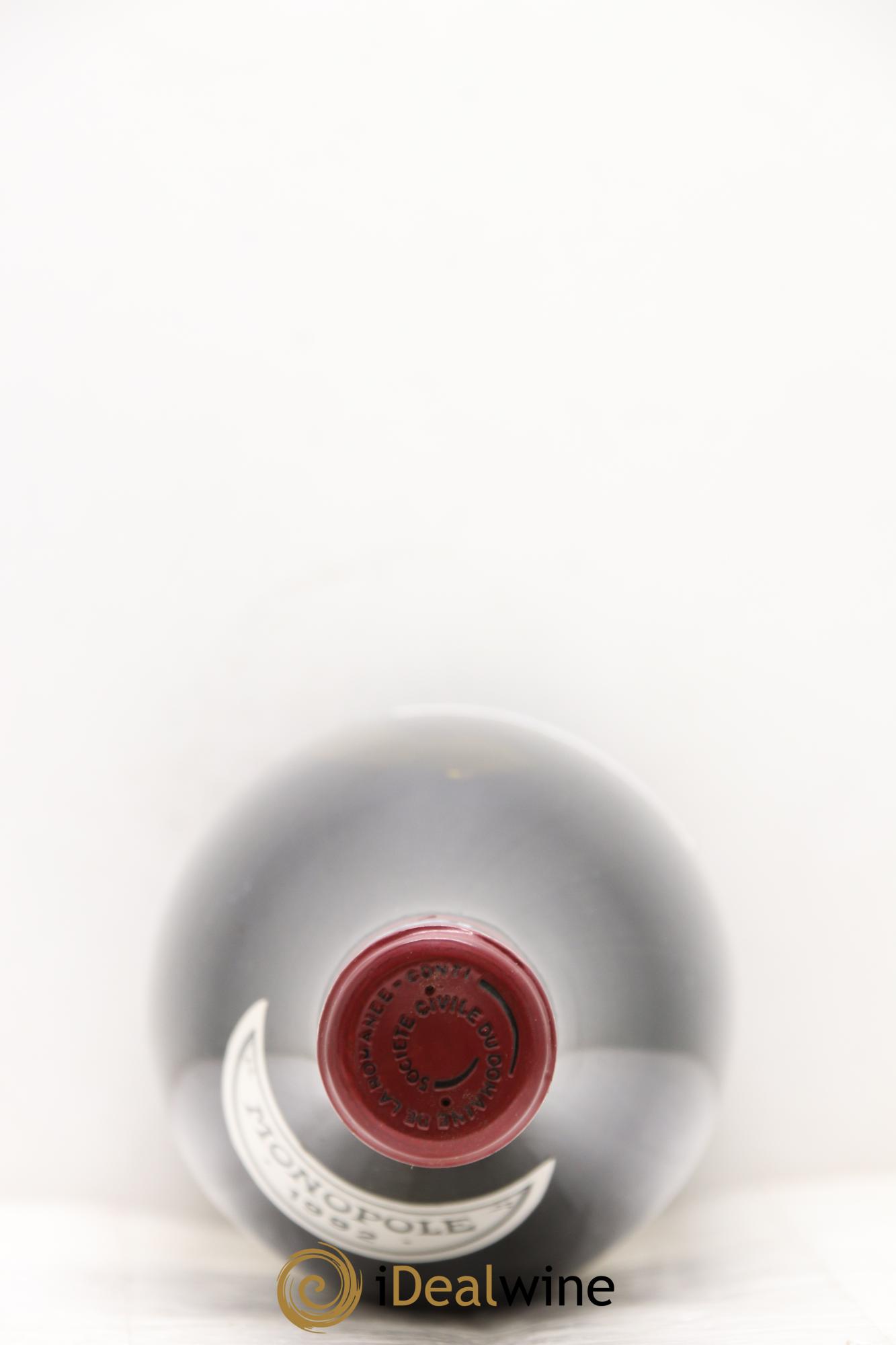 La Tâche Grand Cru Domaine de la Romanée-Conti  1992 - Lot de 1 bouteille - 1