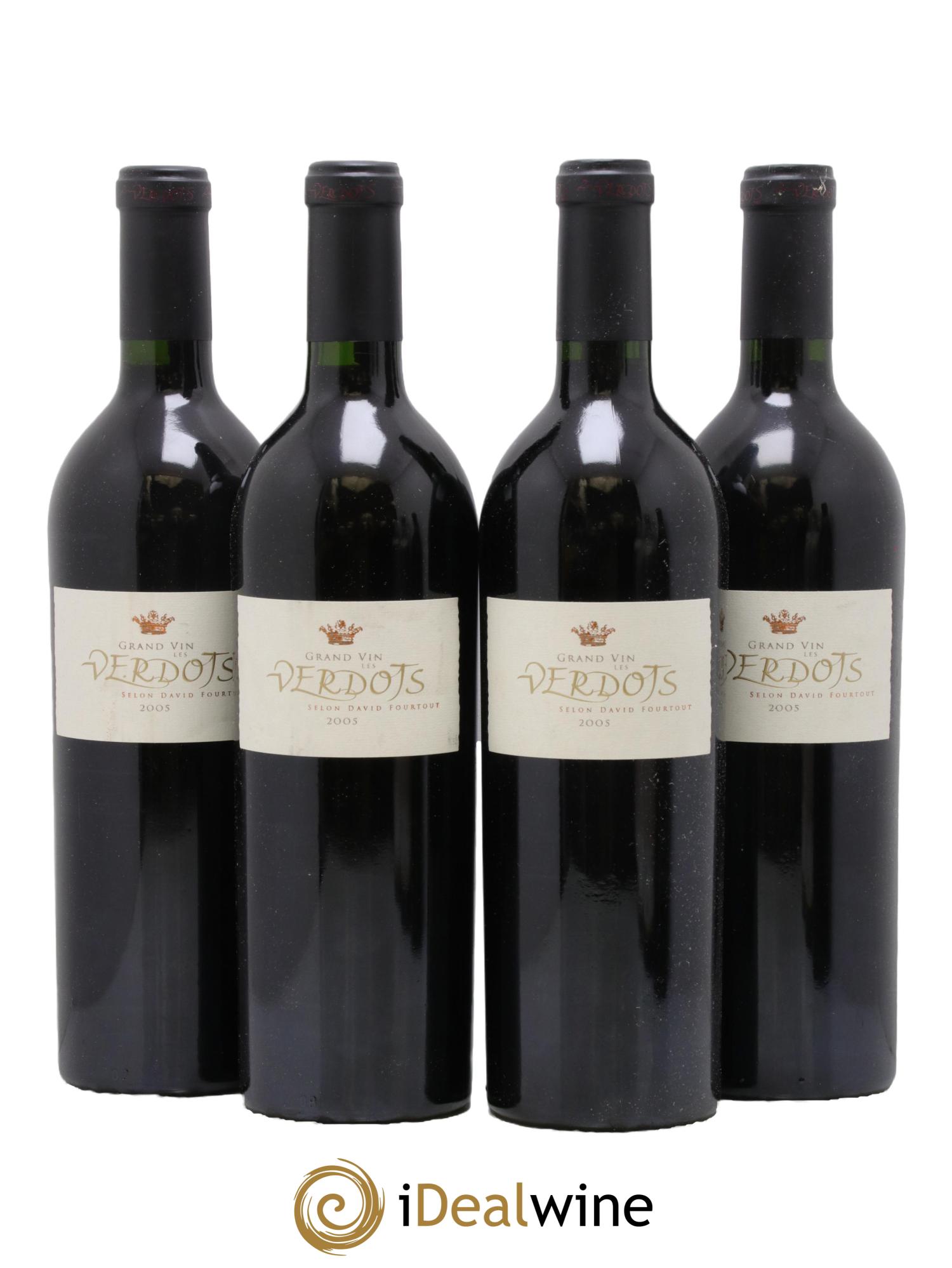 Côtes de Bergerac Les Verdots L'Excellence David Fourtout 2005 - Lotto di 4 bottiglie - 0
