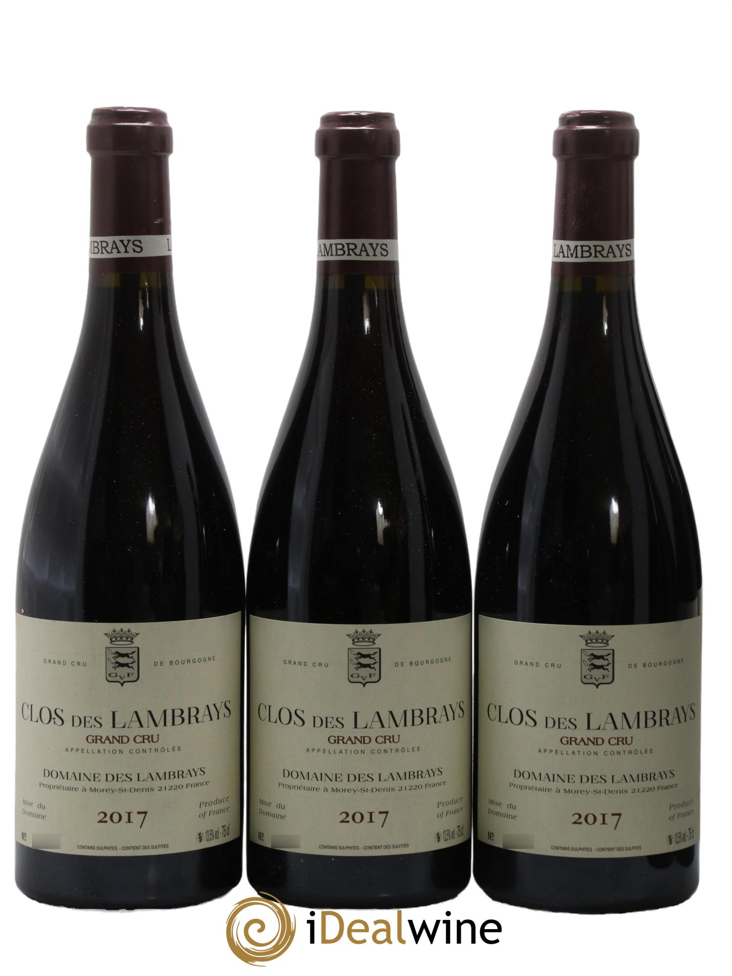 Clos des Lambrays Grand Cru Domaine des Lambrays 2017 - Posten von 6 Flaschen - 2