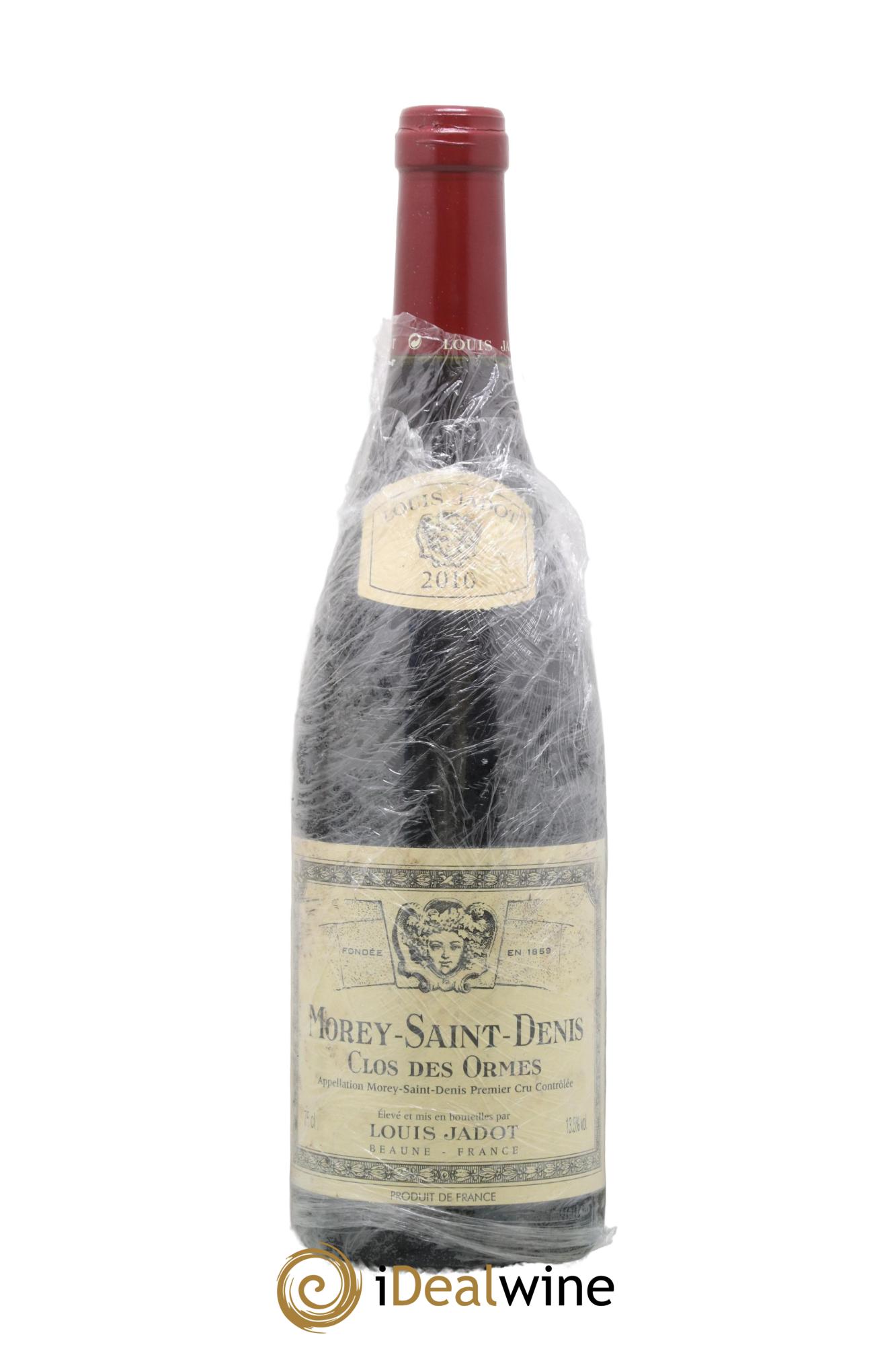 Morey-Saint-Denis 1er Cru Clos Des Ormes Jadot 2010 - Lot de 1 bouteille - 0