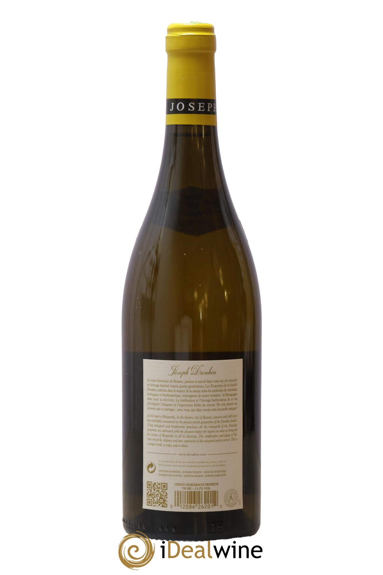 Corton-Charlemagne Grand Cru Joseph Drouhin 2014 - Posten von 1 Flasche - 1