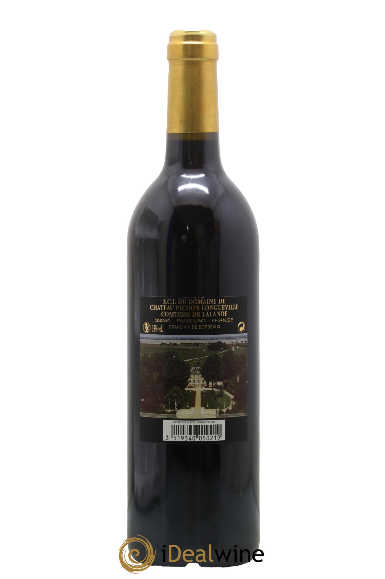 Château Pichon Longueville Comtesse de Lalande 2ème Grand Cru Classé 2005 - Lotto di 1 bottiglia - 1