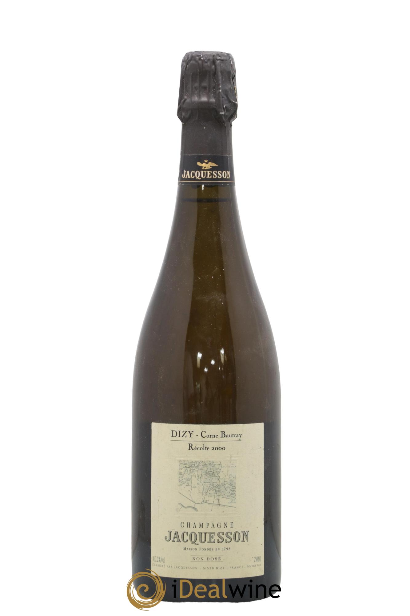 Dizy Corne Bautray Extra-Brut Jacquesson 2000 - Lot de 1 bouteille - 0