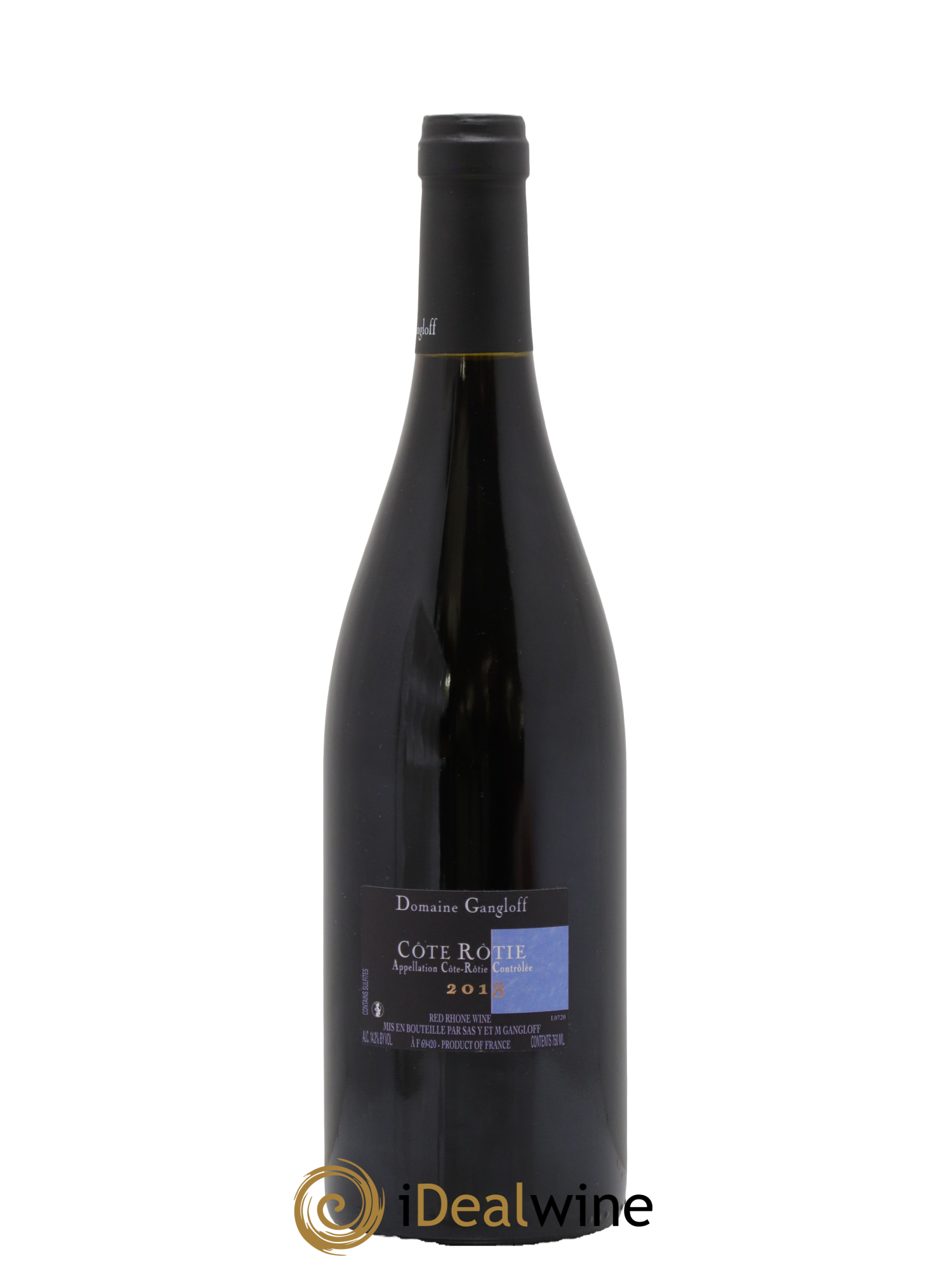 Côte-Rôtie La Barbarine Gangloff (Domaine) 2018 - Lot de 1 bouteille - 1