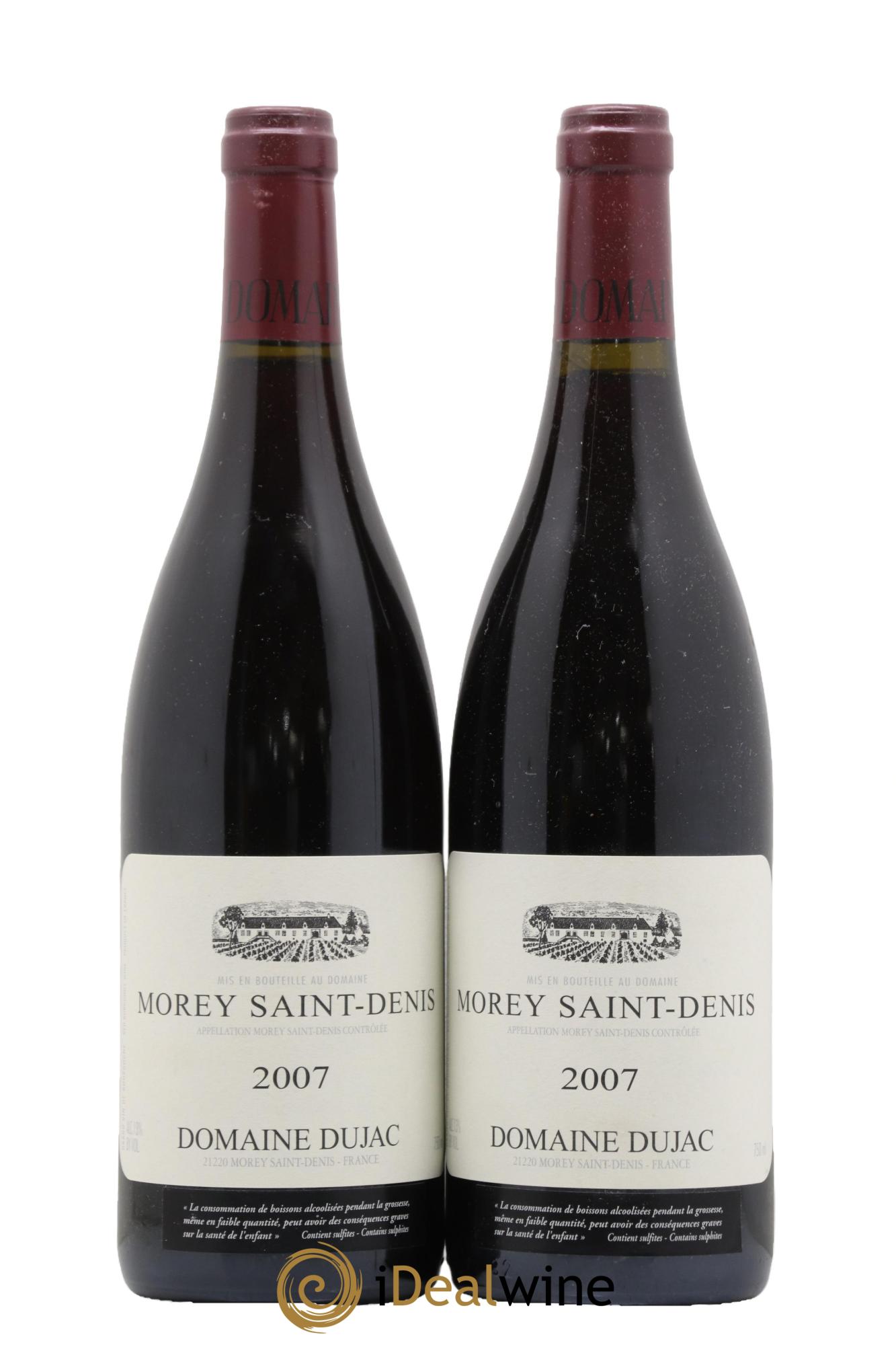 Morey-Saint-Denis Dujac (Domaine) 2007 - Lot de 2 bouteilles - 0
