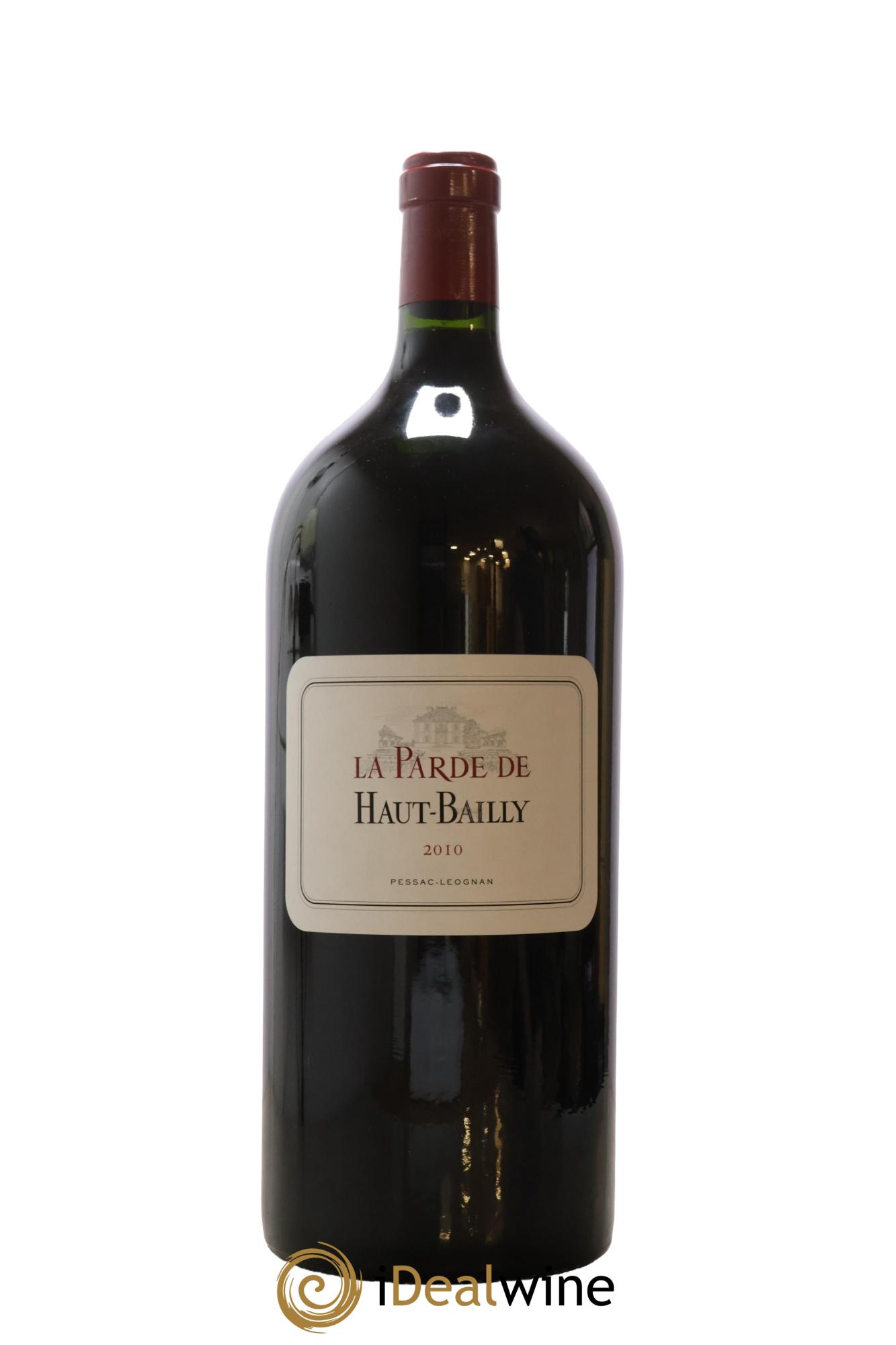 Haut Bailly II (Anciennement La Parde de Haut-Bailly) Second Vin 2010 - Lot de 1 impériale - 0