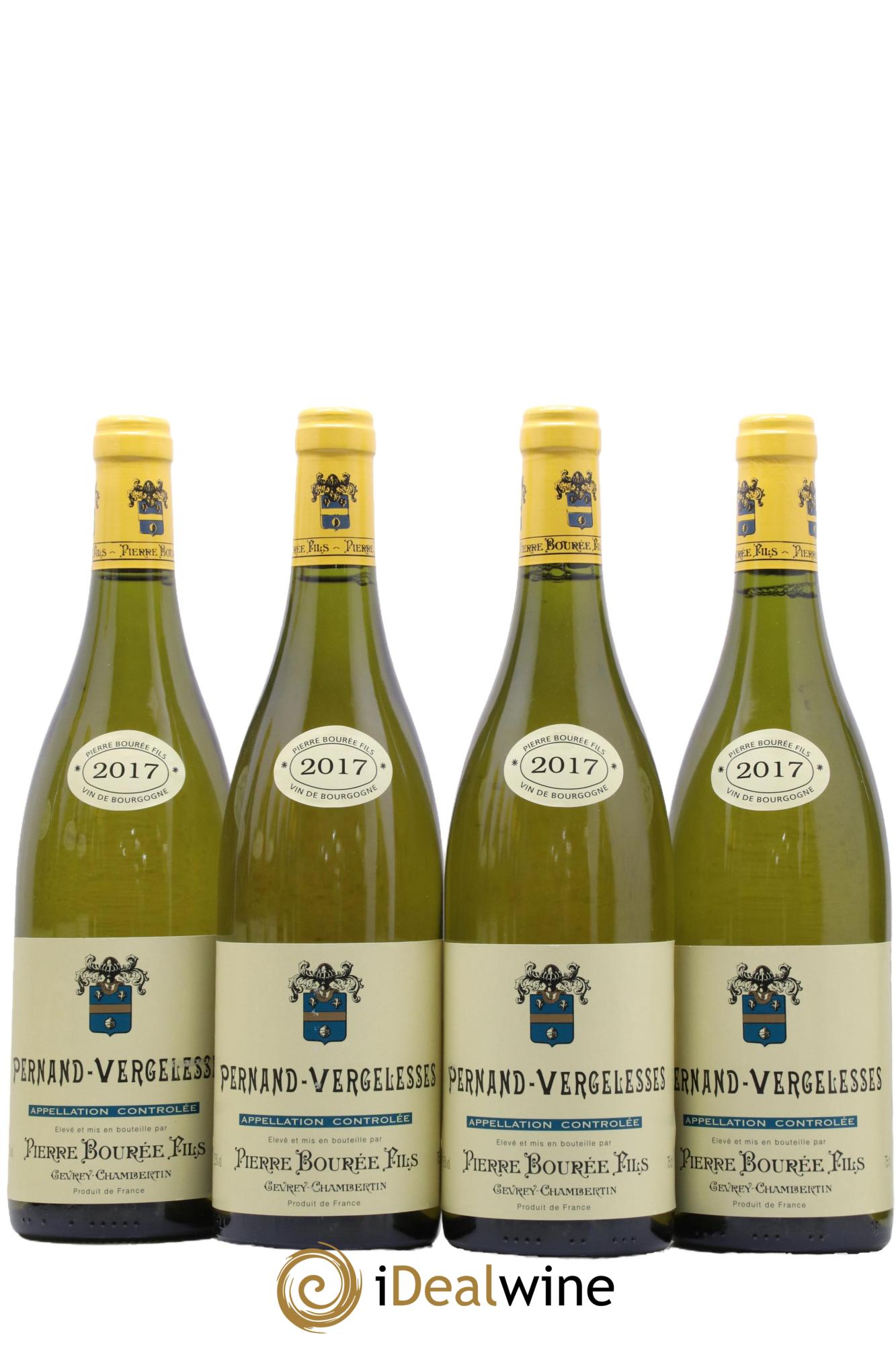 Pernand-Vergelesses Domaine Pierre Bourée Fils 2017 - Lot de 4 bouteilles - 0