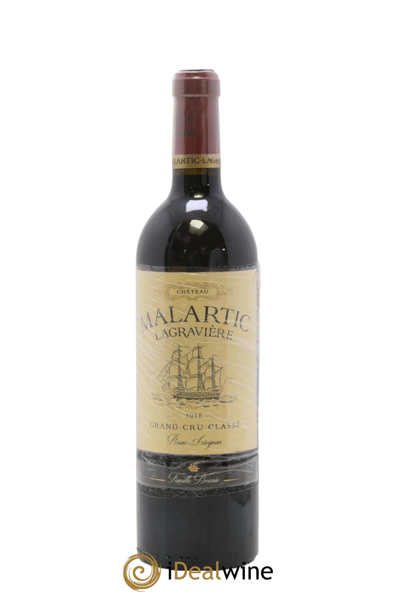 Château Malartic-Lagravière Cru Classé de Graves 2016 - Lot de 1 bouteille - 0