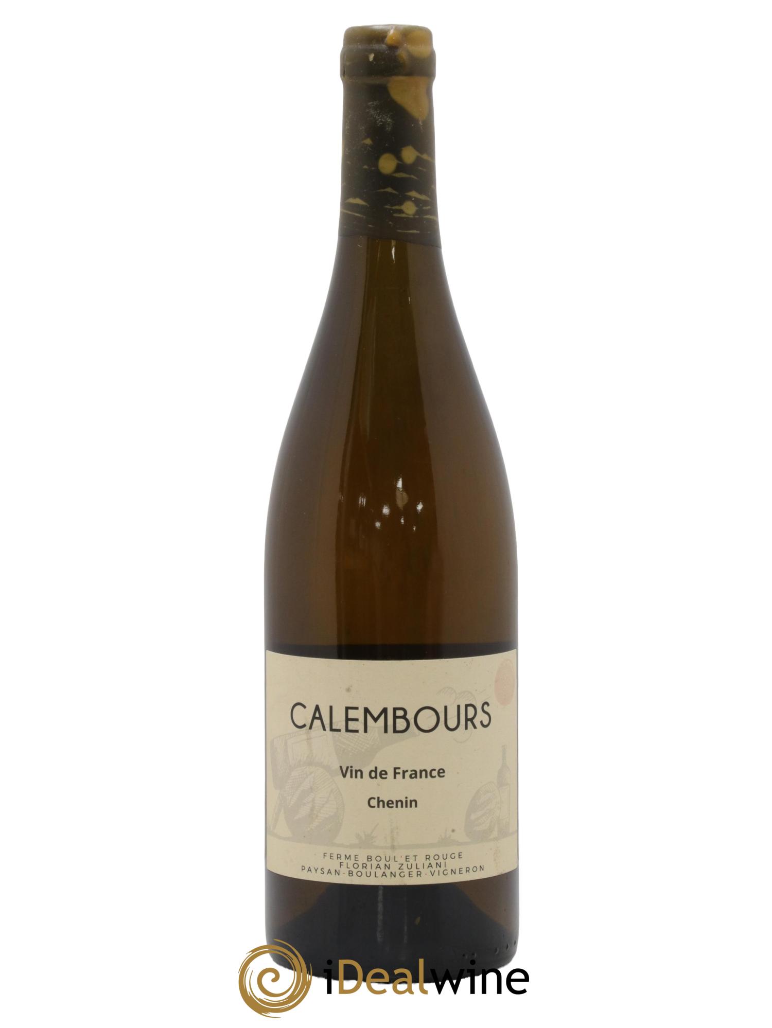 Vin de France Calembours Chenin Ferme Boul'Et Rouge 2020 - Lot de 1 bouteille - 0