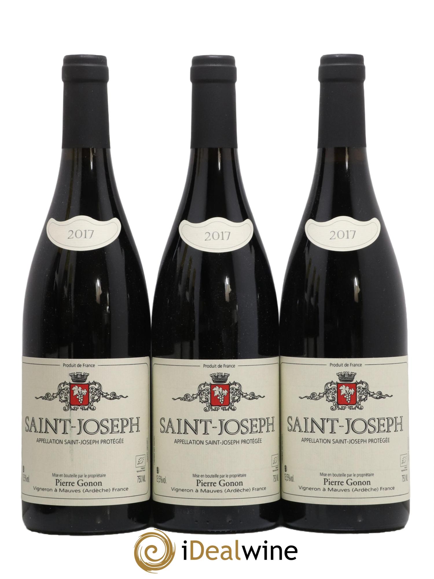 Saint-Joseph Gonon (Domaine) 2017 - Lot de 3 bouteilles - 0