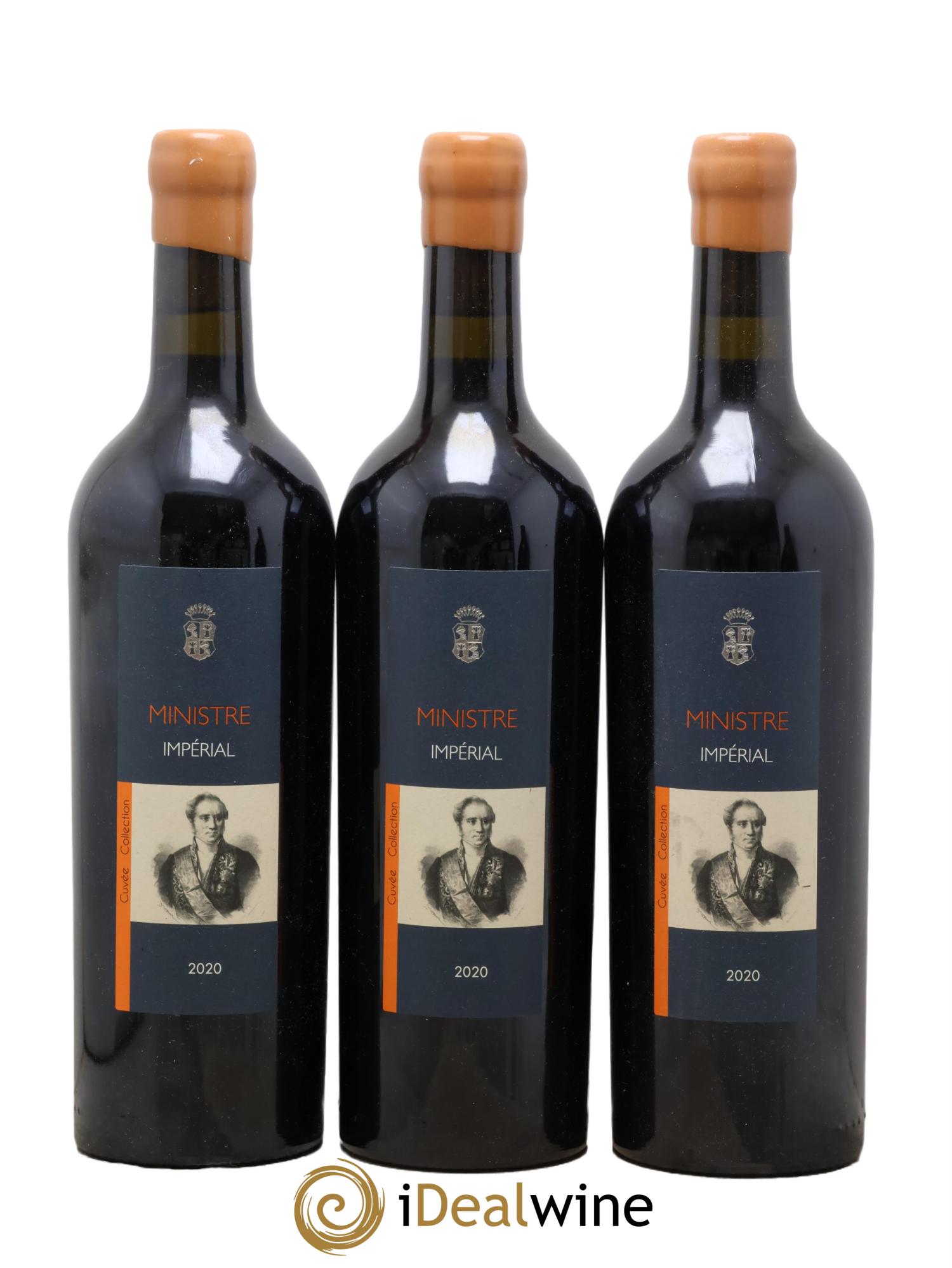 Vin de France Ministre Impérial Cuvée Collection Comte Abbatucci (Domaine) 2020 - Posten von 3 Flaschen - 0
