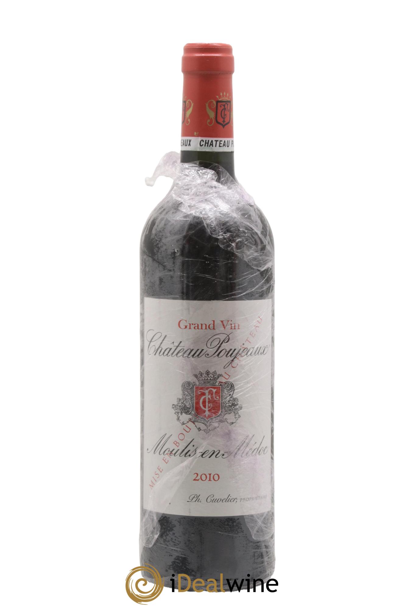 Château Poujeaux 2010 - Lot de 1 bouteille - 0