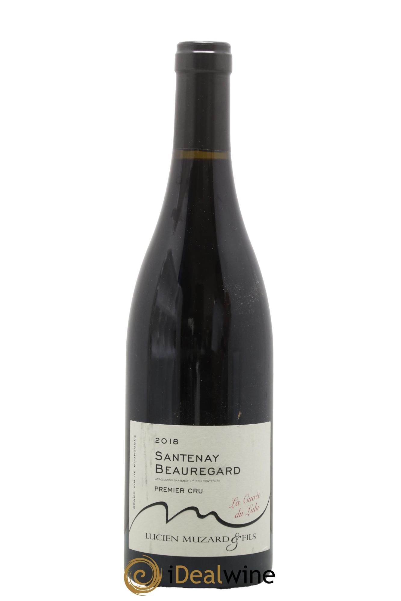 Santenay 1er Cru Beauregard Cuvée du Lulu Lucien Muzard 2018 - Lot de 1 bouteille - 0