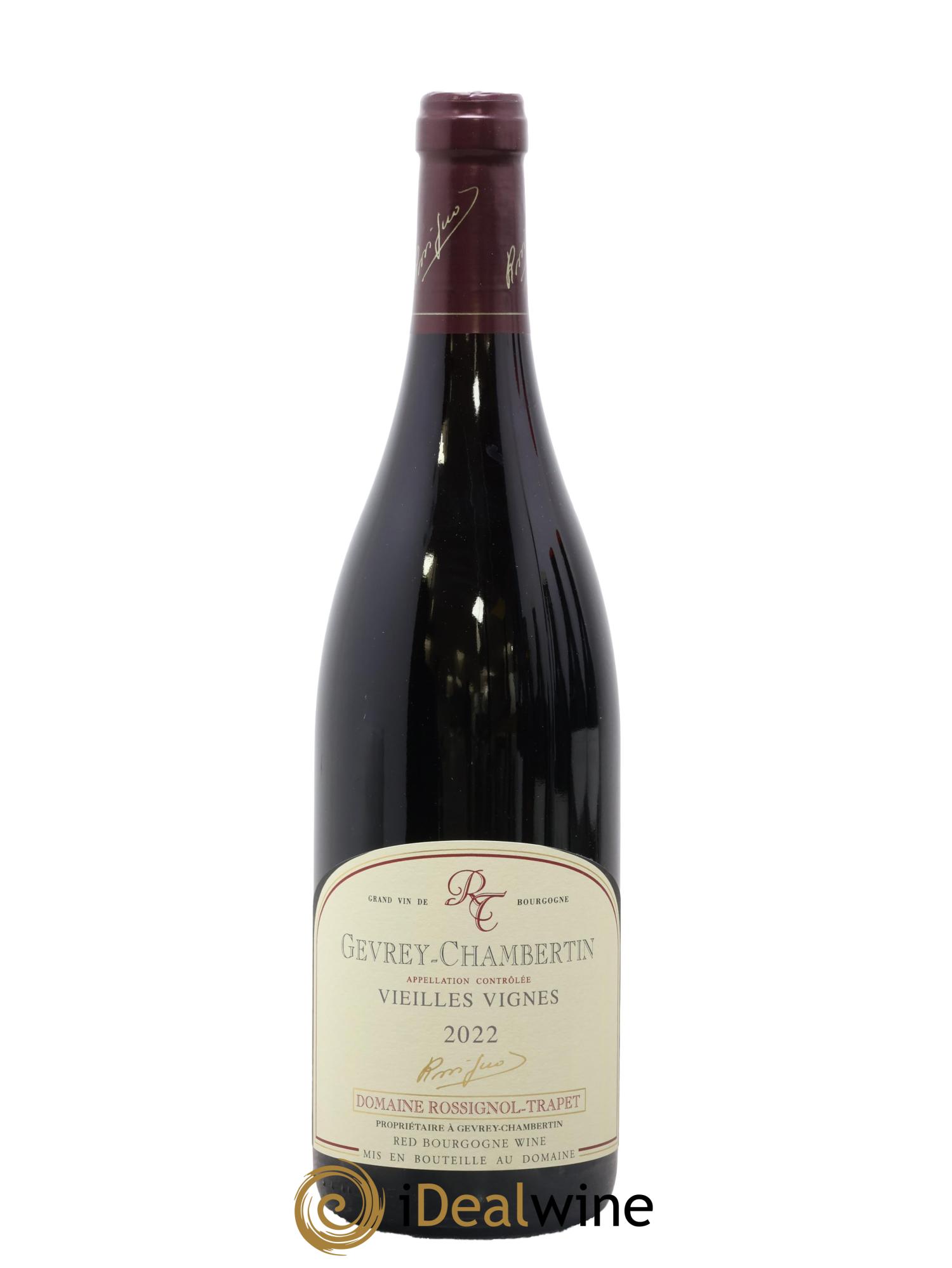 Gevrey-Chambertin Vieilles vignes Rossignol-Trapet (Domaine) 2022 - Lot de 1 bouteille - 0