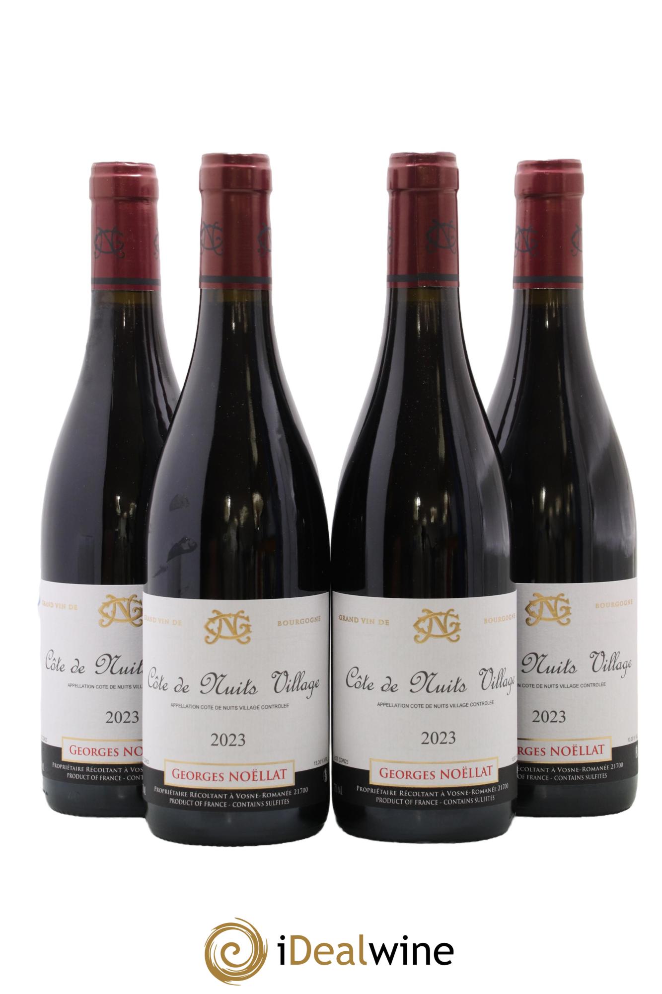Côte de Nuits-Villages Georges Noëllat 2023 - Lot de 4 bouteilles - 0