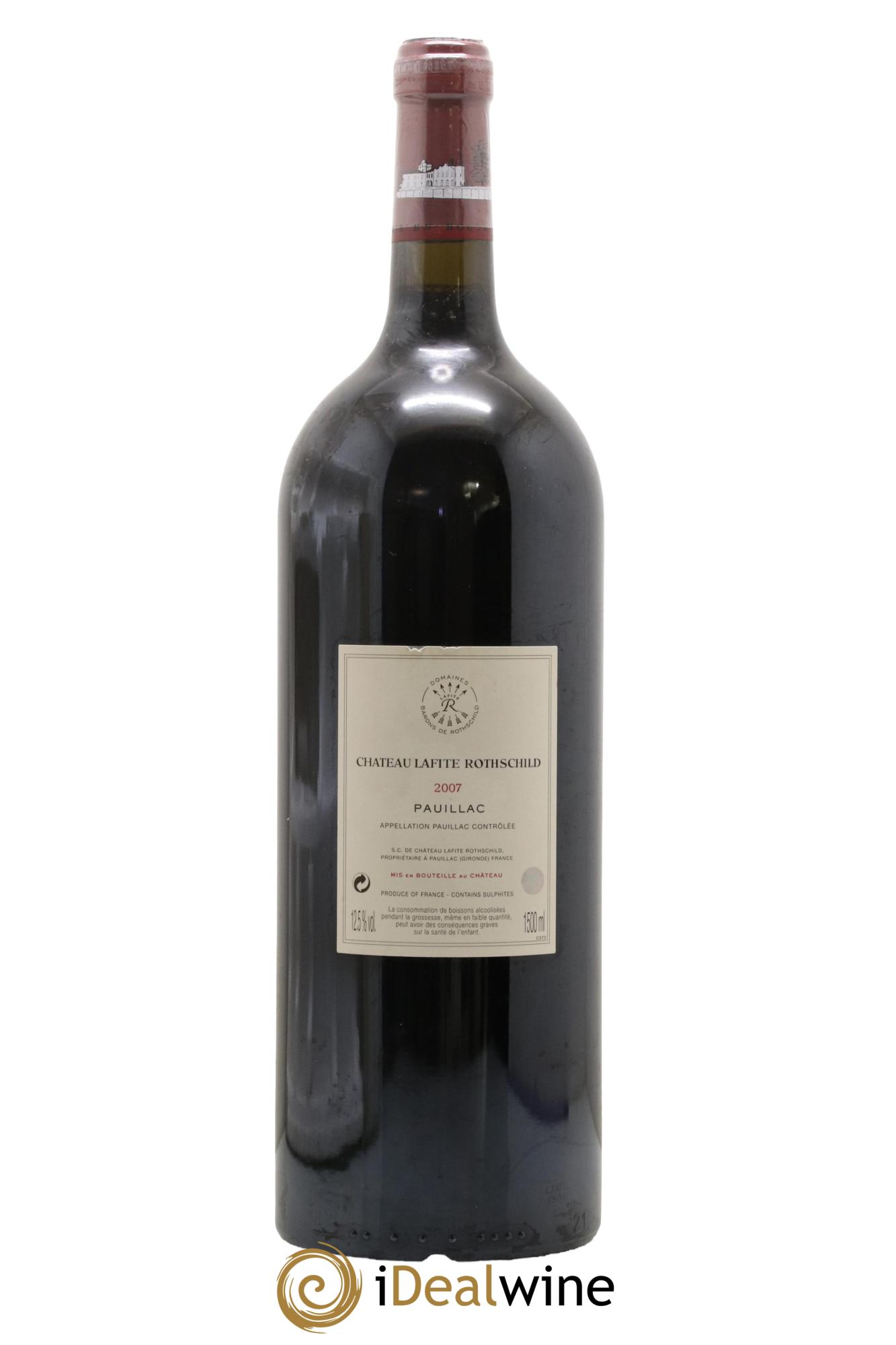 Château Lafite Rothschild 1er Grand Cru Classé 2007 - Lot of 1 magnum - 1