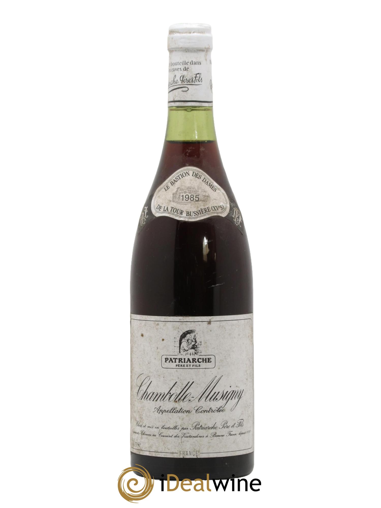 Chambolle-Musigny Le Bastion Des Dames De La Tour Bussière Patriarche 1985 - Lot de 1 bouteille - 0