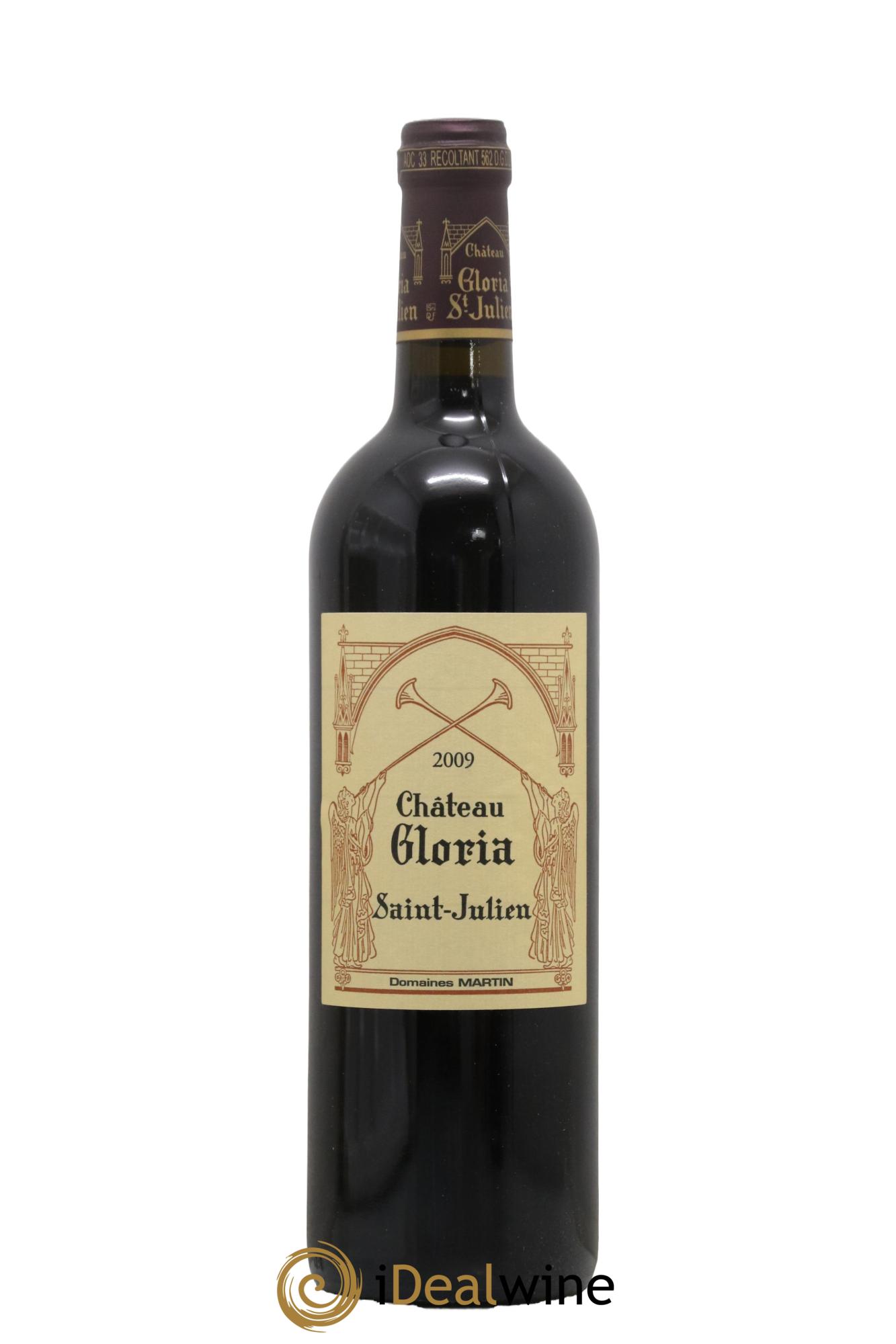 Château Gloria 2009 - Lot de 1 bouteille - 0