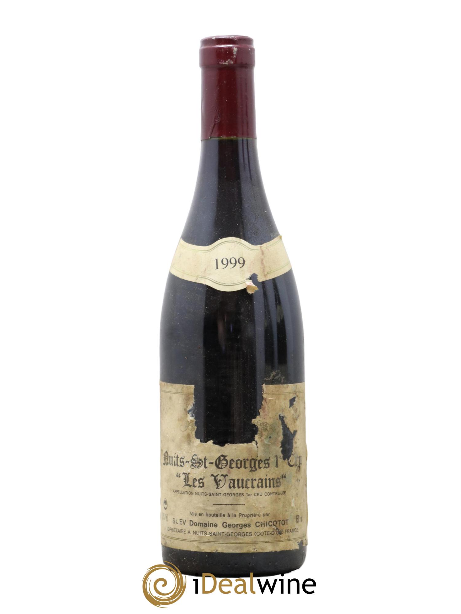 Nuits-Saint-Georges 1er Cru Les Vaucrains Chicotot 1999 - Lot de 1 bouteille - 0