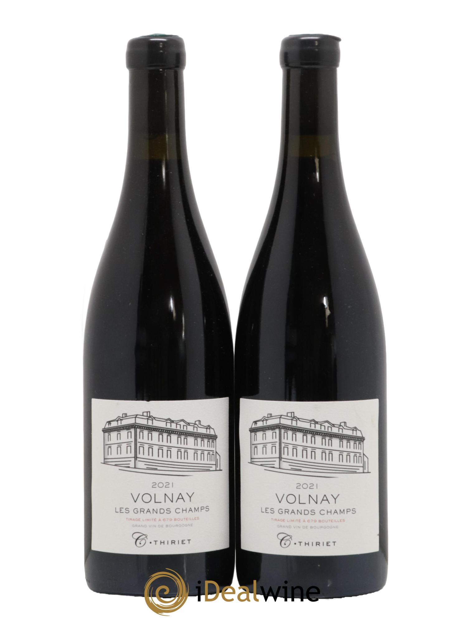 Volnay Les Grands Champs Maison Thiriet 2021 - Lot de 2 bouteilles - 0
