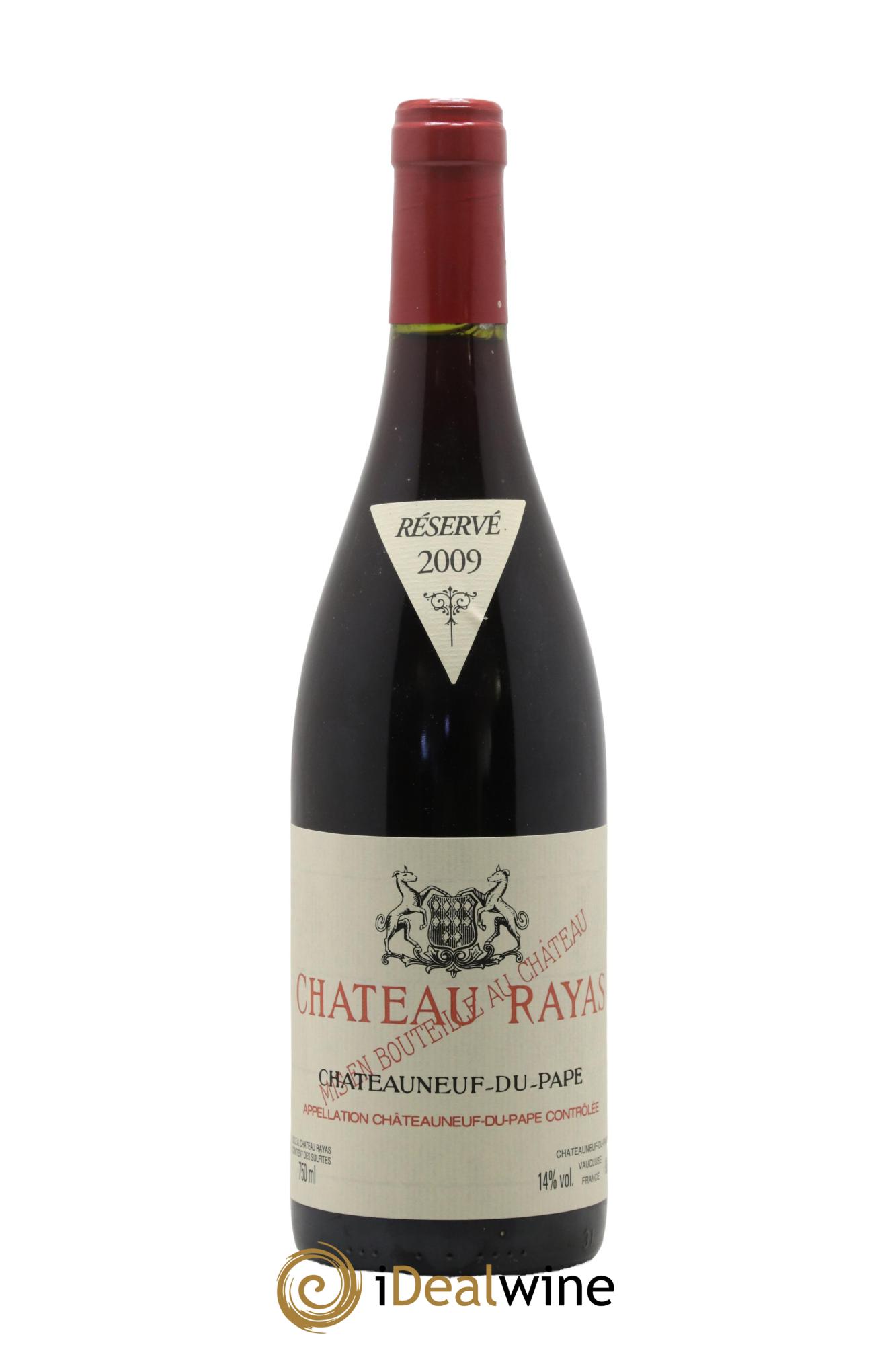 Châteauneuf-du-Pape Château Rayas Emmanuel Reynaud 2009 - Lot de 1 bouteille - 0