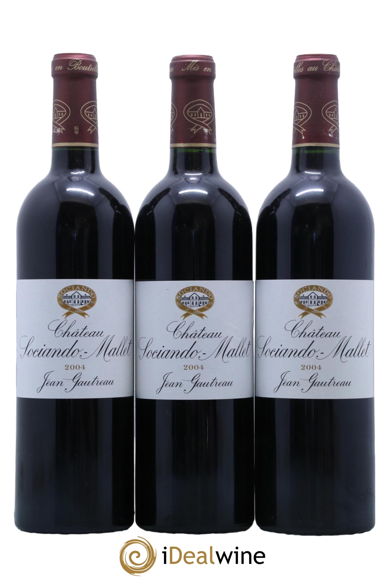 Château Sociando Mallet 2004 - Lot de 12 bouteilles - 3