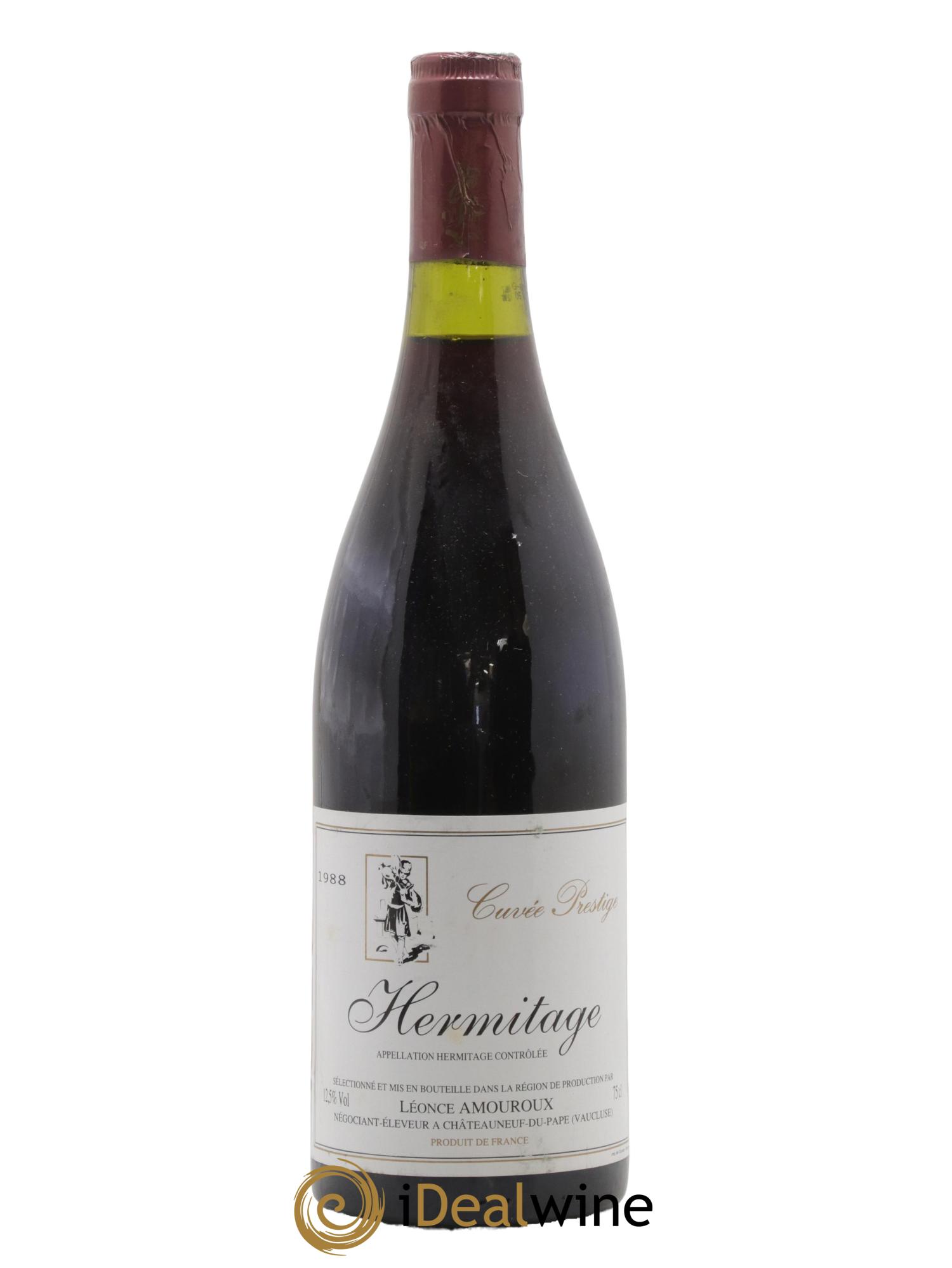 Hermitage Cuvée Prestige Léonce Amouroux 1988 - Posten von 1 Flasche - 0