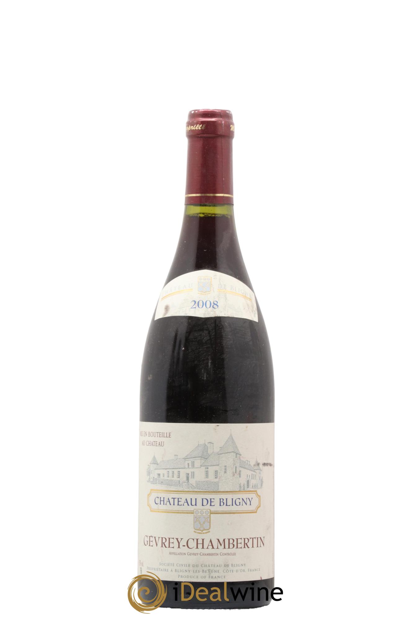 Gevrey-Chambertin Château De Bligny 2008 - Lot de 1 bouteille - 0