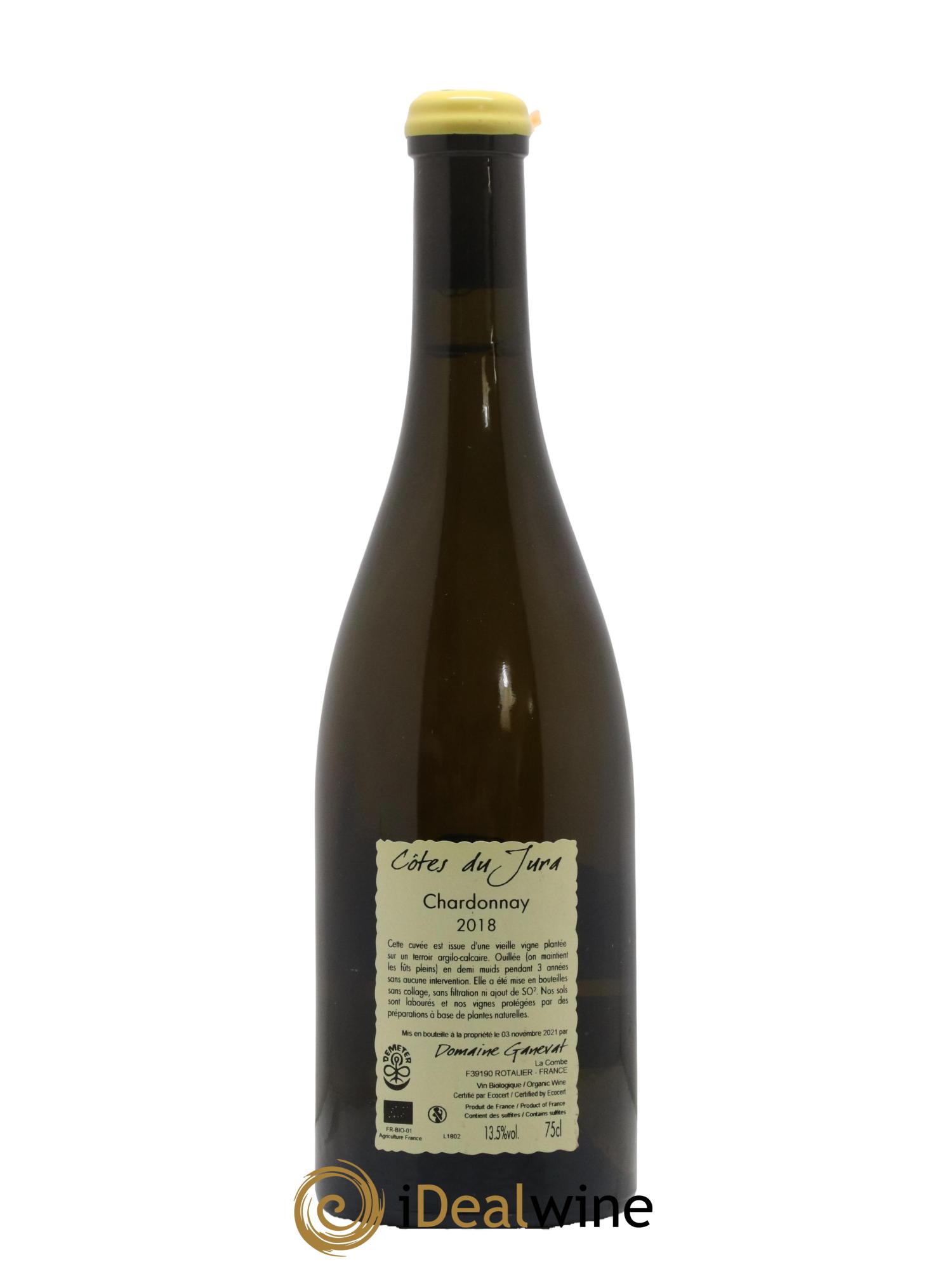 Côtes du Jura Les Chamois du Paradis Jean-François Ganevat (Domaine) 2018 - Lot of 1 bottle - 1