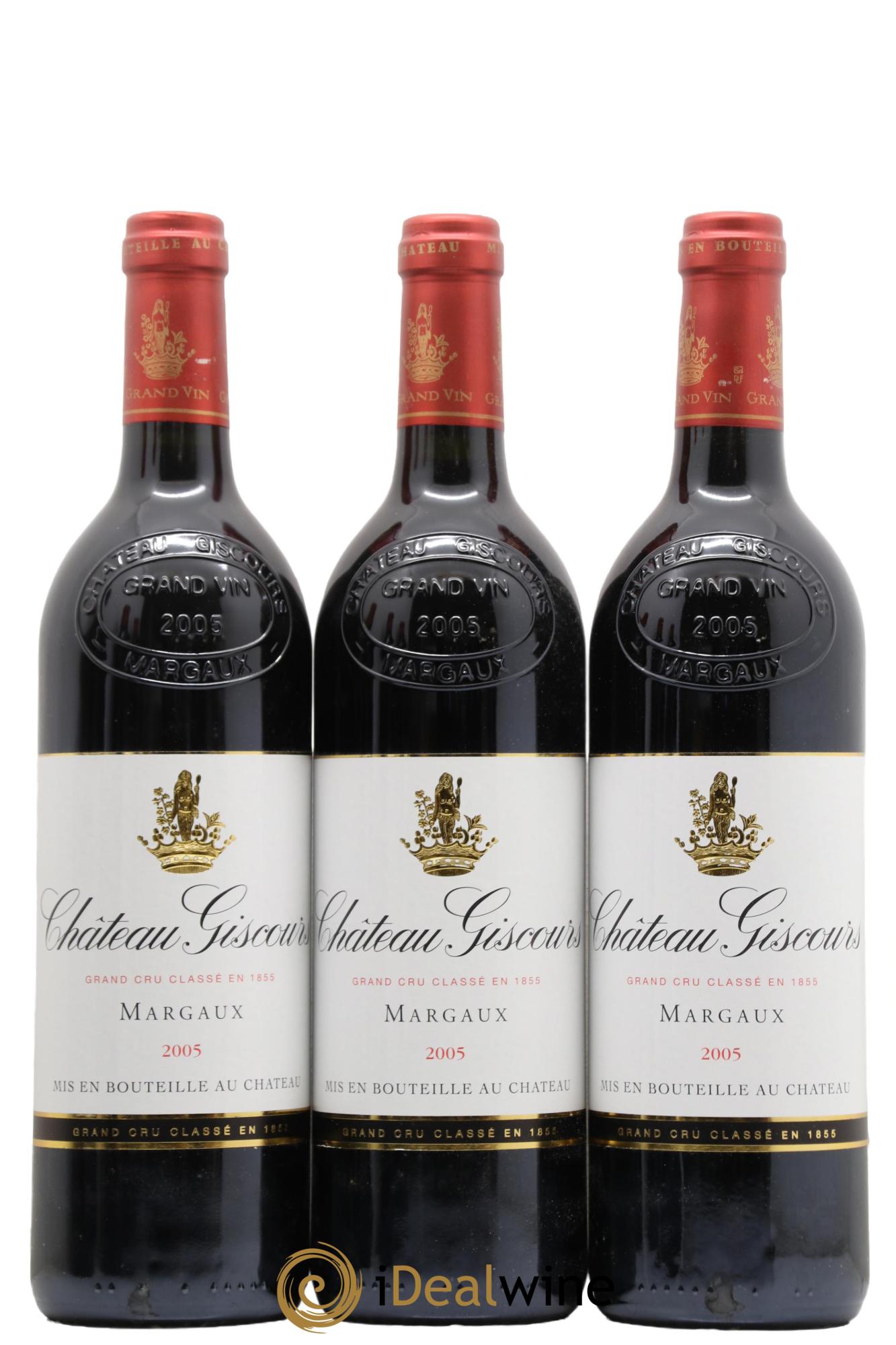Château Giscours 3ème Grand Cru Classé 2005 - Lot de 6 bouteilles - 1