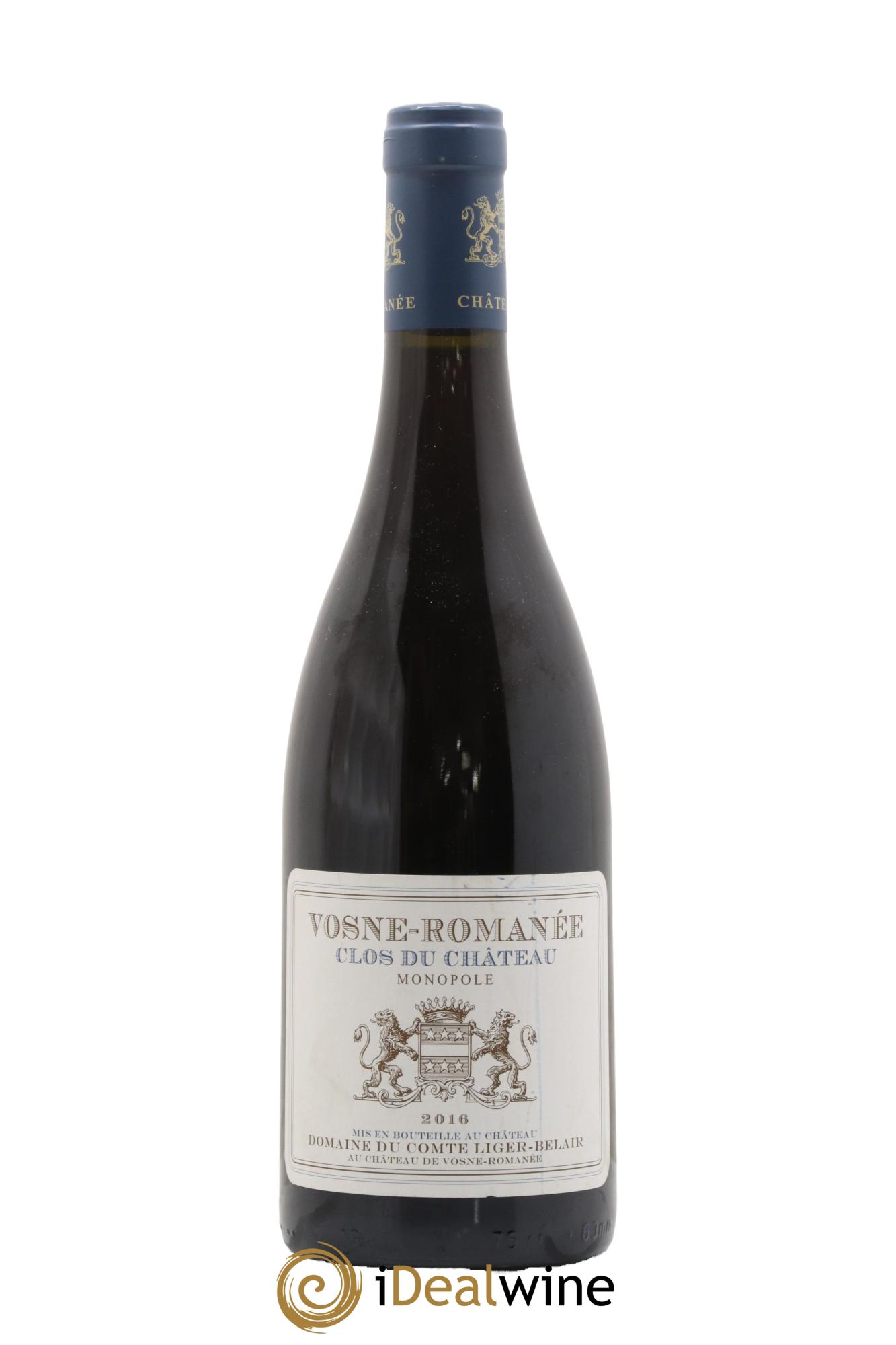 Vosne-Romanée Clos du Château Comte Liger-Belair (Domaine du) 2016 - Lot de 1 bouteille - 0