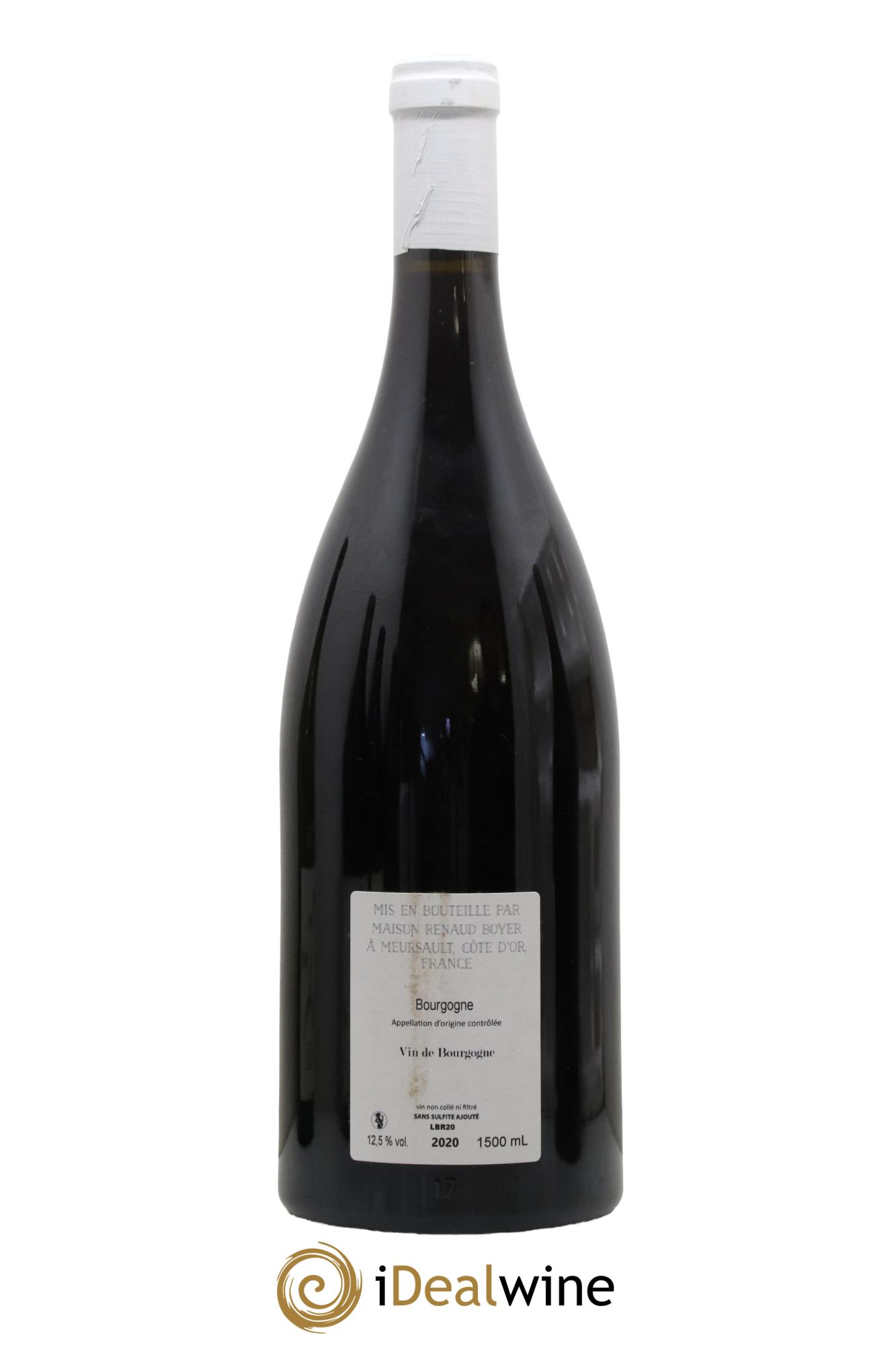 Bourgogne Les Riaux Renaud Boyer 2020 - Lot de 1 magnum - 1
