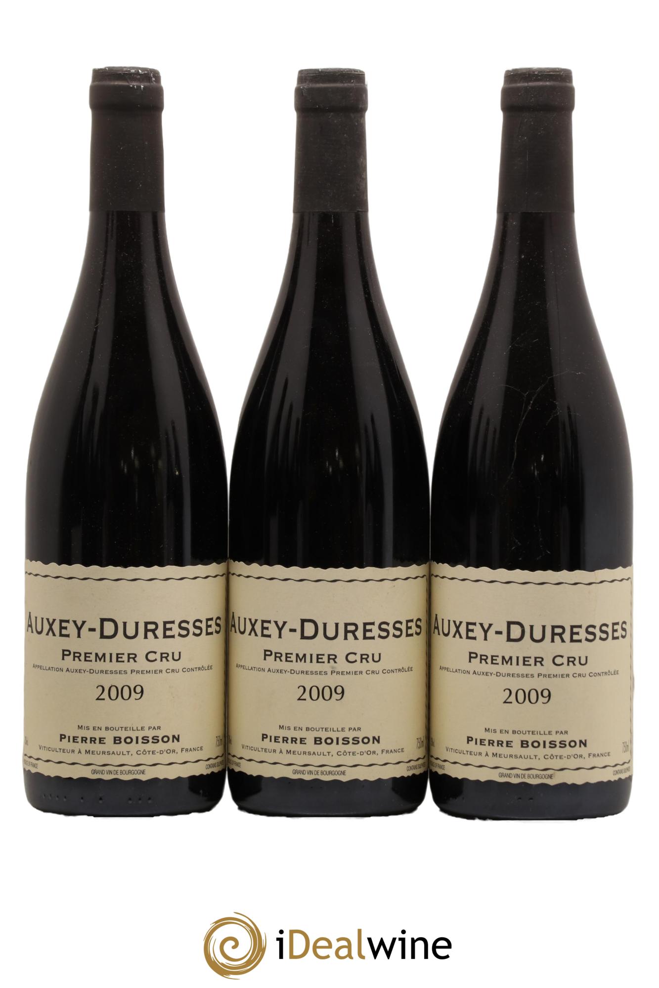 Auxey-Duresses 1er Cru Pierre Boisson (Domaine) 2009 - Lotto di 3 bottiglie - 0