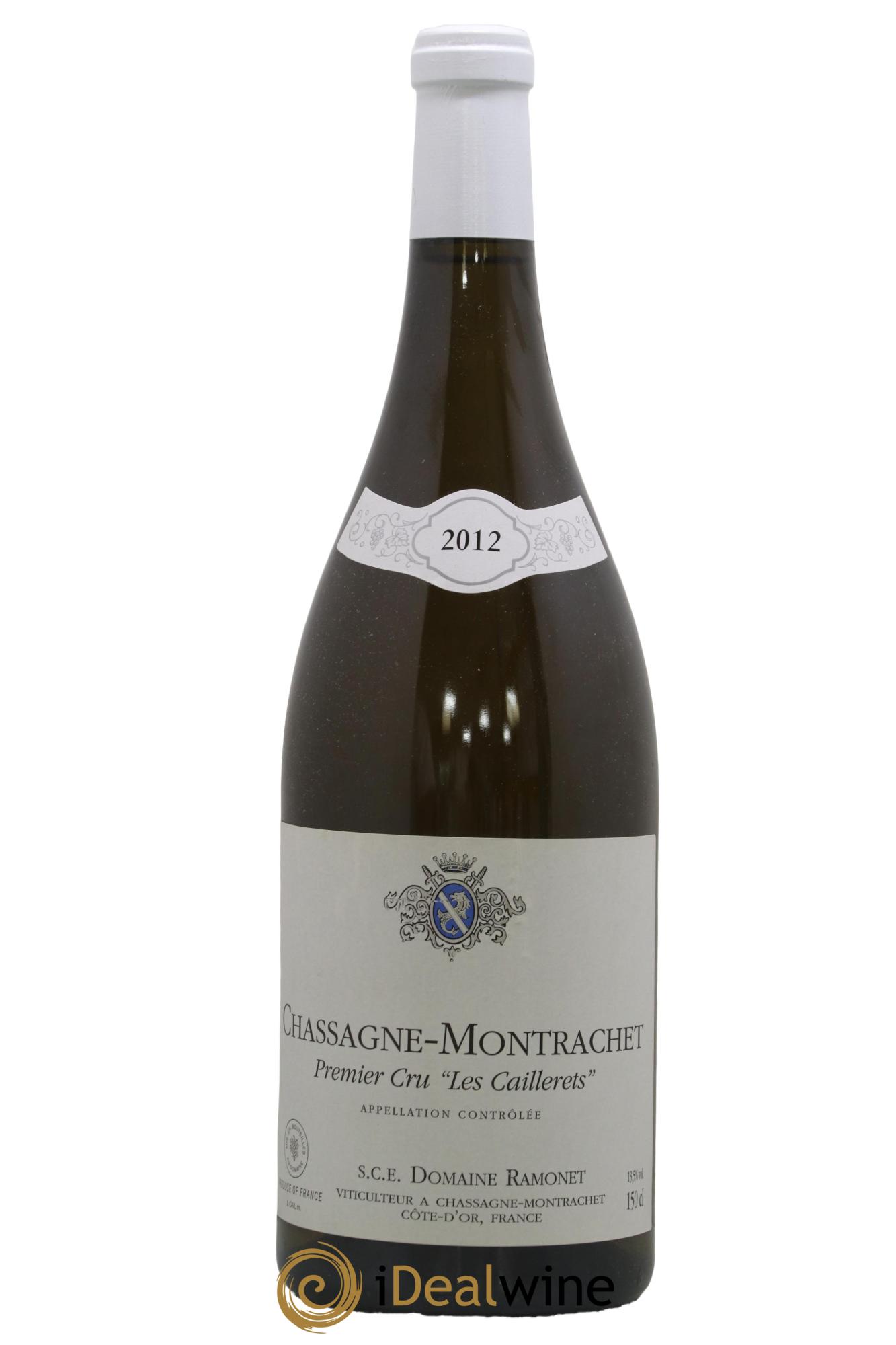 Chassagne-Montrachet 1er Cru Les Caillerets Ramonet (Domaine) 2012 - Lot of 1 magnum - 0