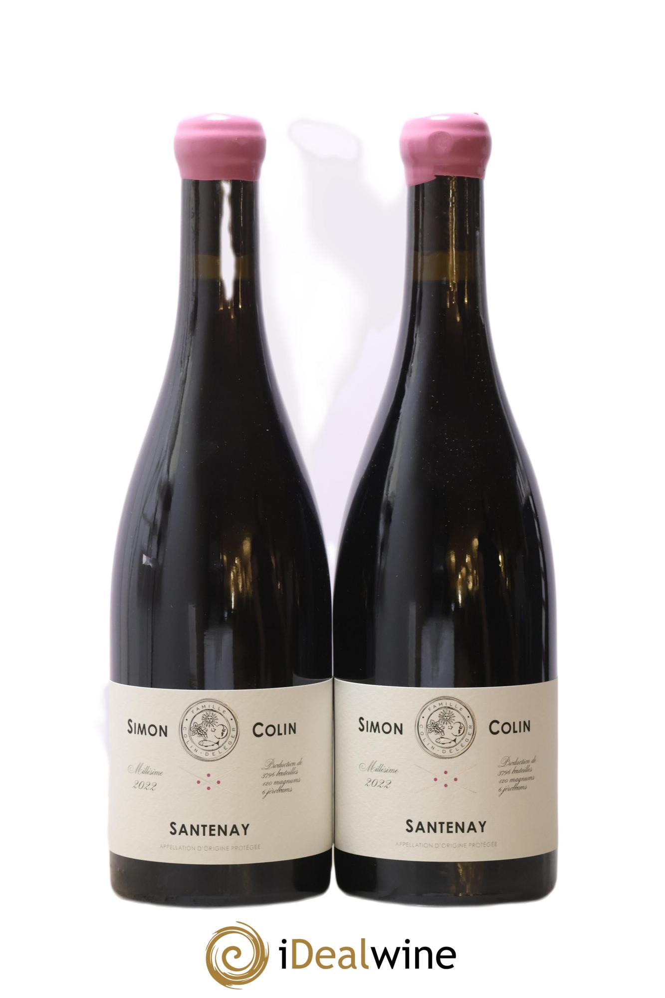 Santenay Simon Colin 2022 - Lot de 2 bouteilles - 0
