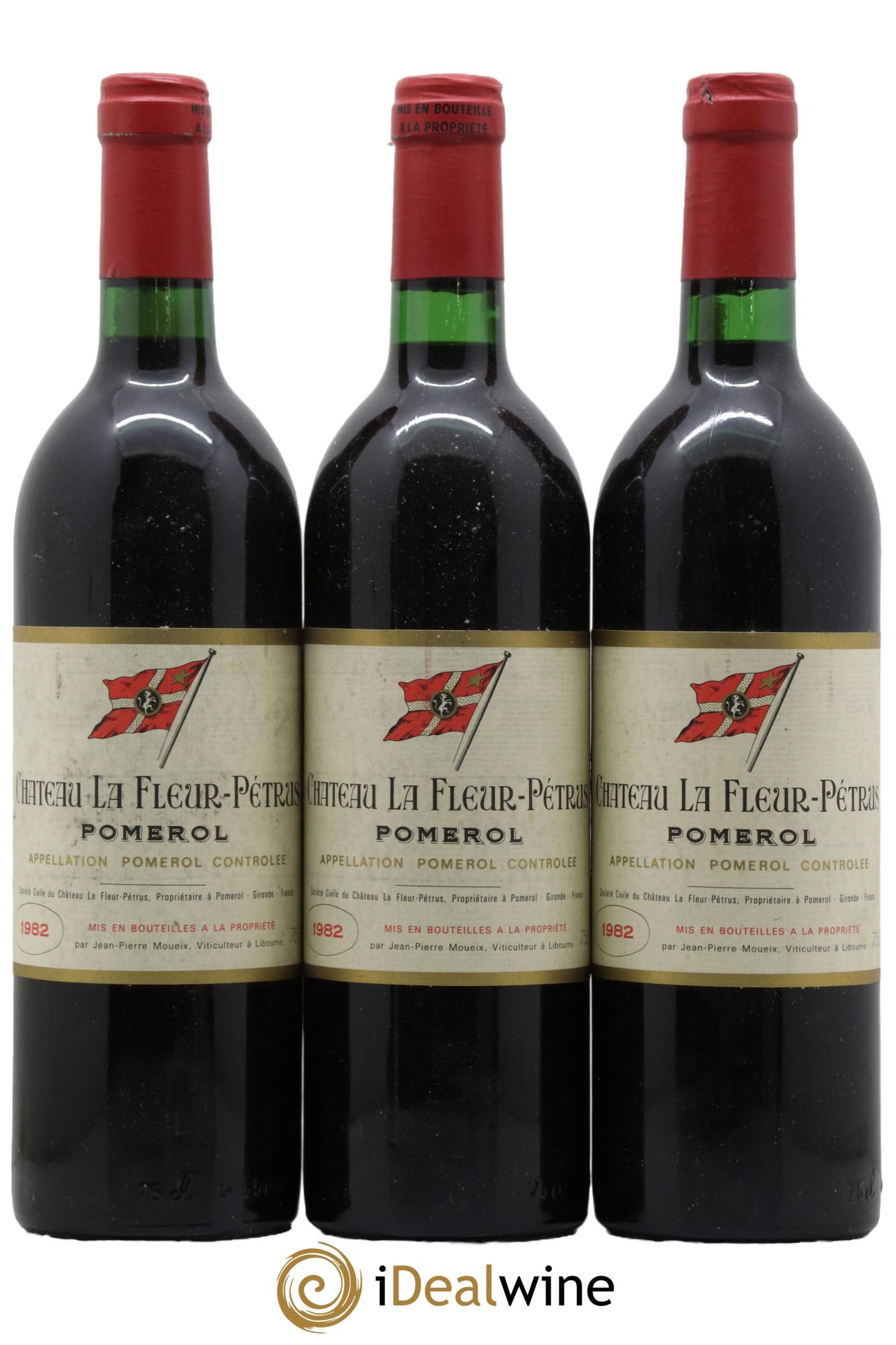 Château la Fleur Petrus 1982 - Lot de 3 bouteilles - 0