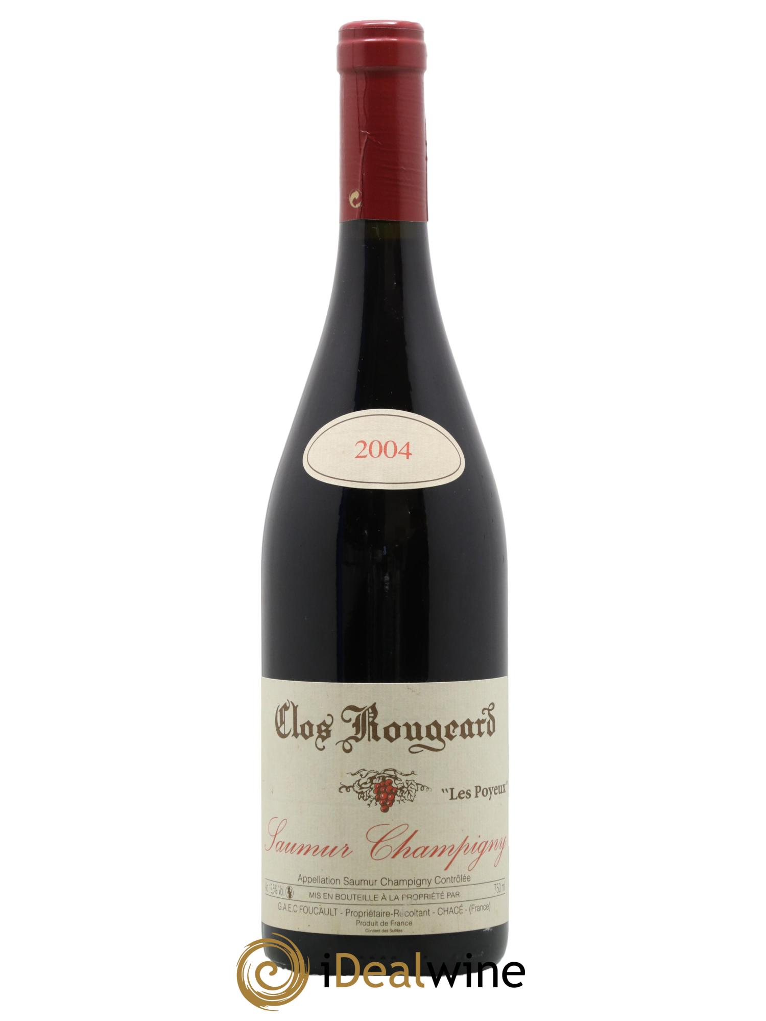 Saumur-Champigny Les Poyeux Clos Rougeard 2004 - Lot de 1 bouteille - 0