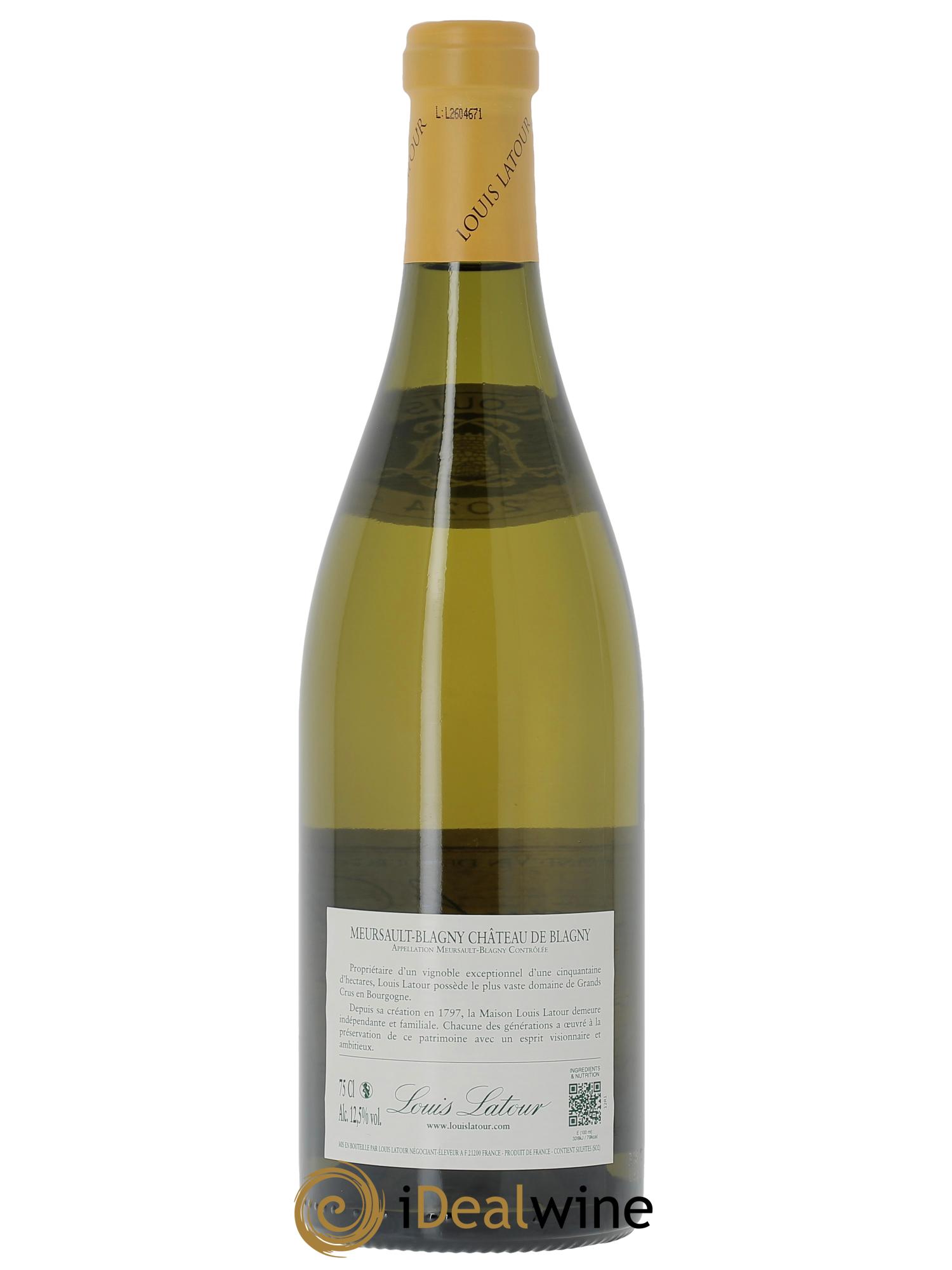 Meursault 1er Cru Blagny - Château de Blagny Louis Latour  2024 - Lot de 1 bouteille - 1