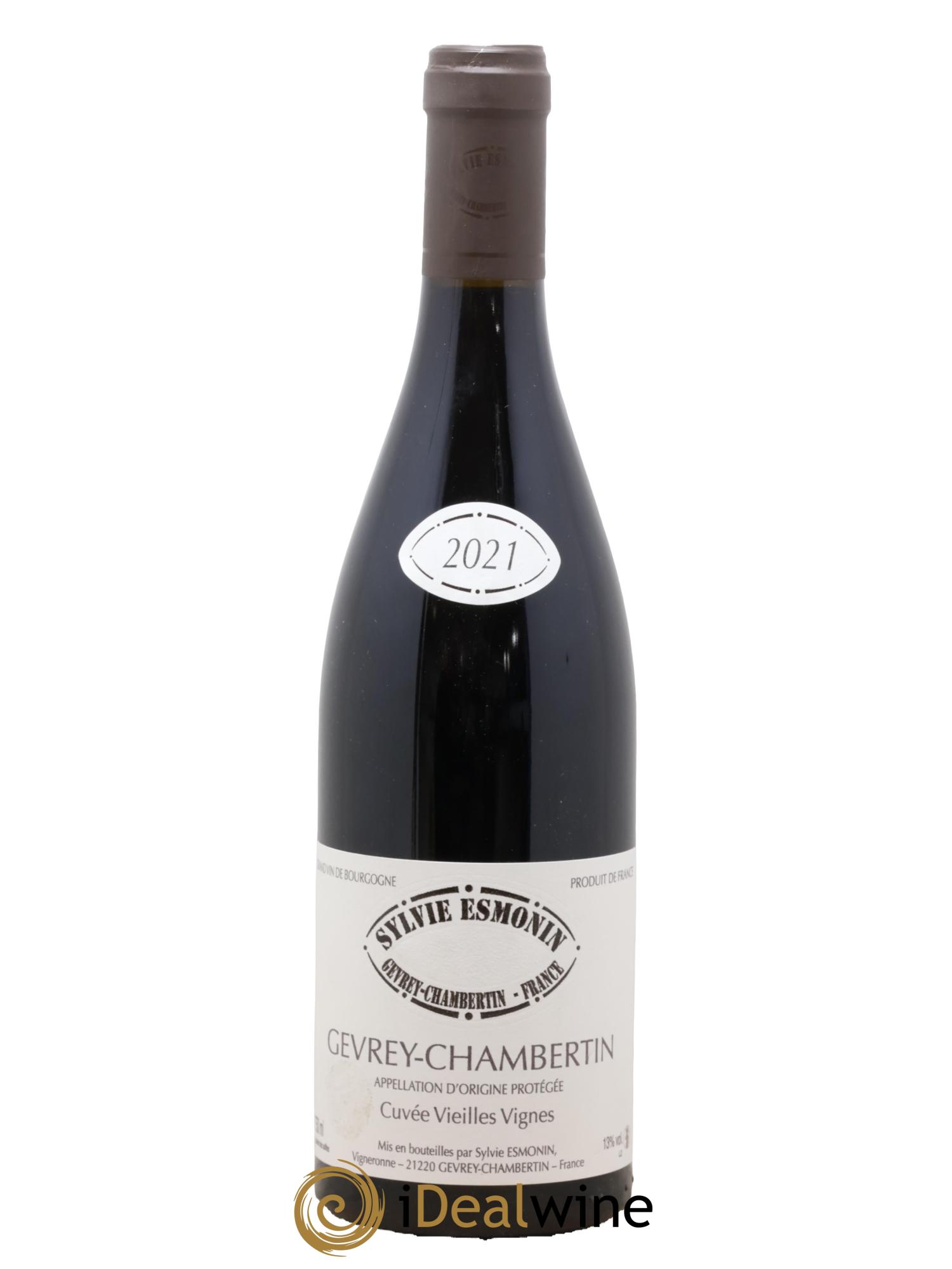 Gevrey-Chambertin Vieilles Vignes Sylvie Esmonin 2021 - Posten von 1 Flasche - 0