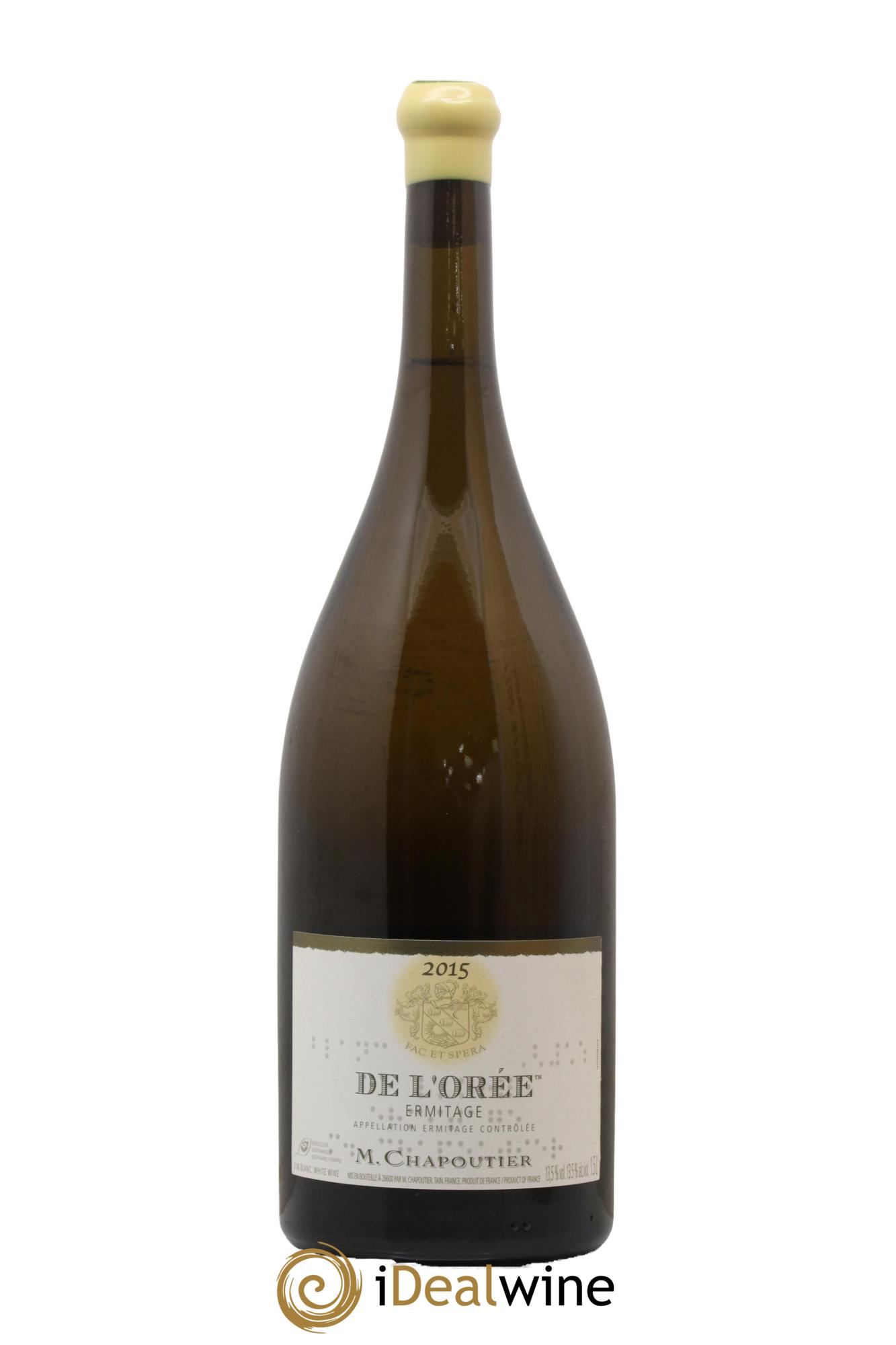 Hermitage Ermitage de l'Orée Chapoutier 2015 - Lotto di 1 magnum - 1