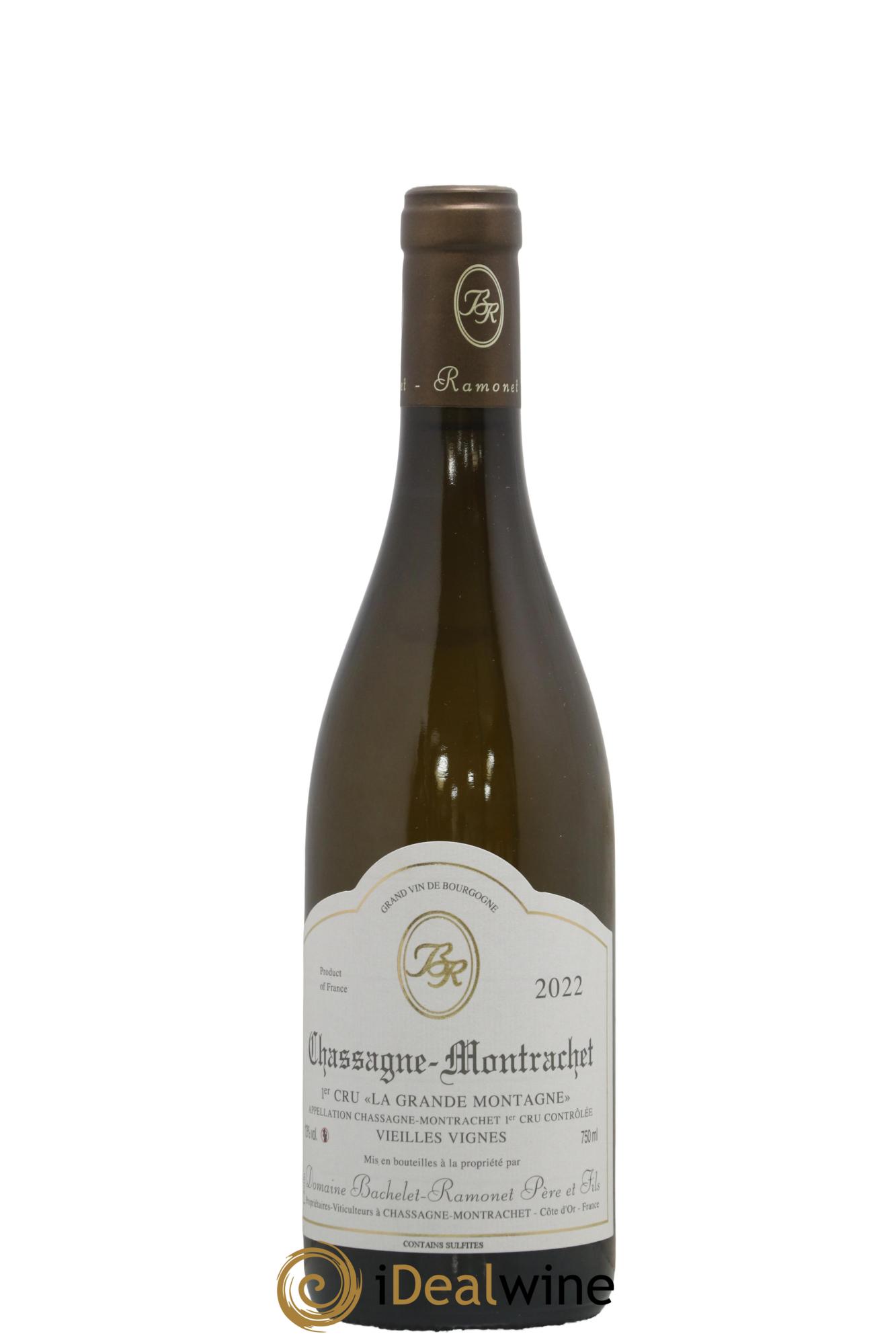 Chassagne-Montrachet 1er Cru La Grande Montagne Vieilles Vignes Bachelet-Ramonet (Domaine) 2022 - Lot de 1 bouteille - 0