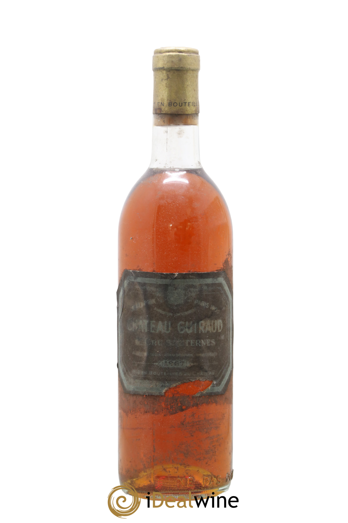 Château Guiraud 1er Grand Cru Classé 1967 - Posten von 1 Flasche - 0