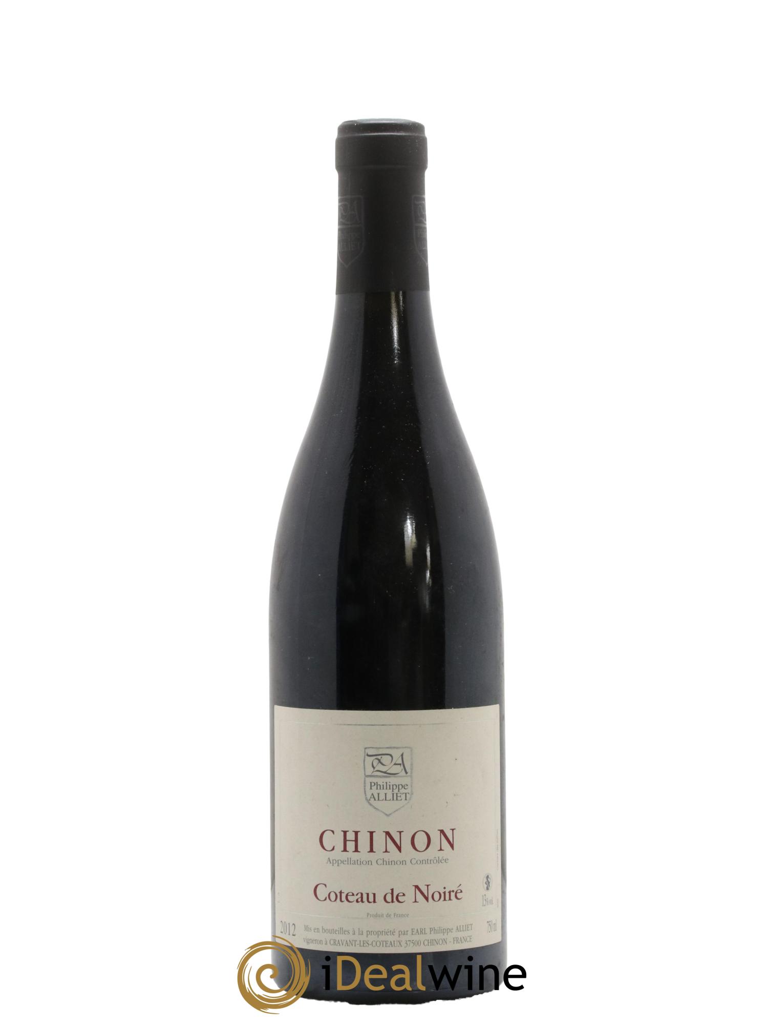 Chinon Coteau de Noiré Philippe Alliet 2012 - Lot de 1 bouteille - 0