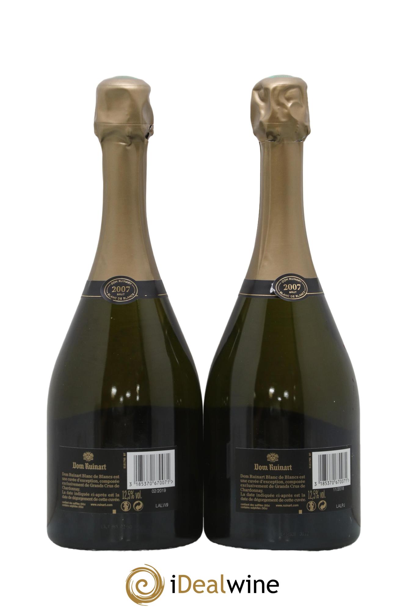 Dom Ruinart Brut Ruinart 2007 - Lotto di 2 bottiglie - 1