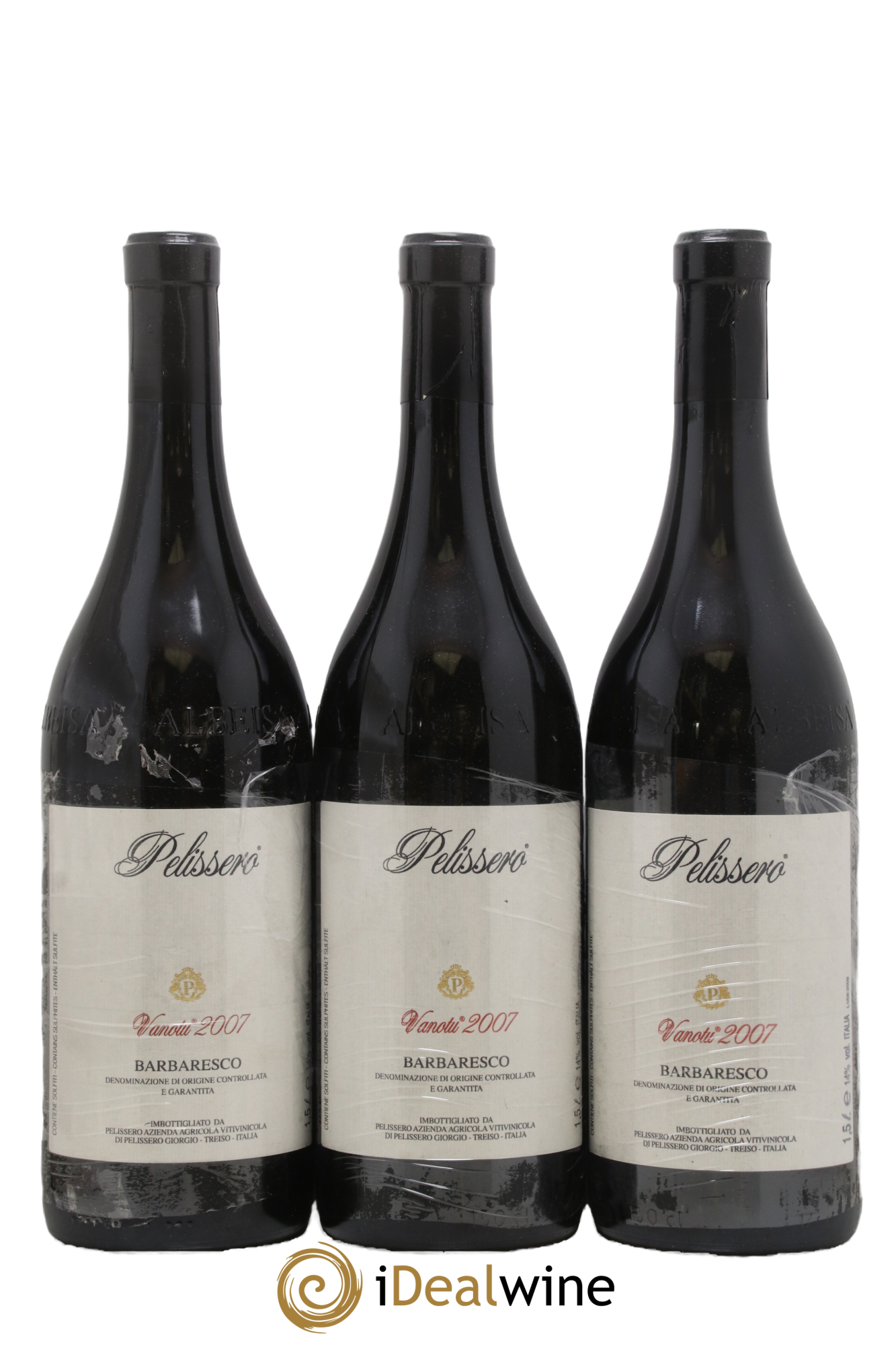 Barbaresco DOCG Vanotu Pelissero 2007 - Lot de 3 magnums - 0
