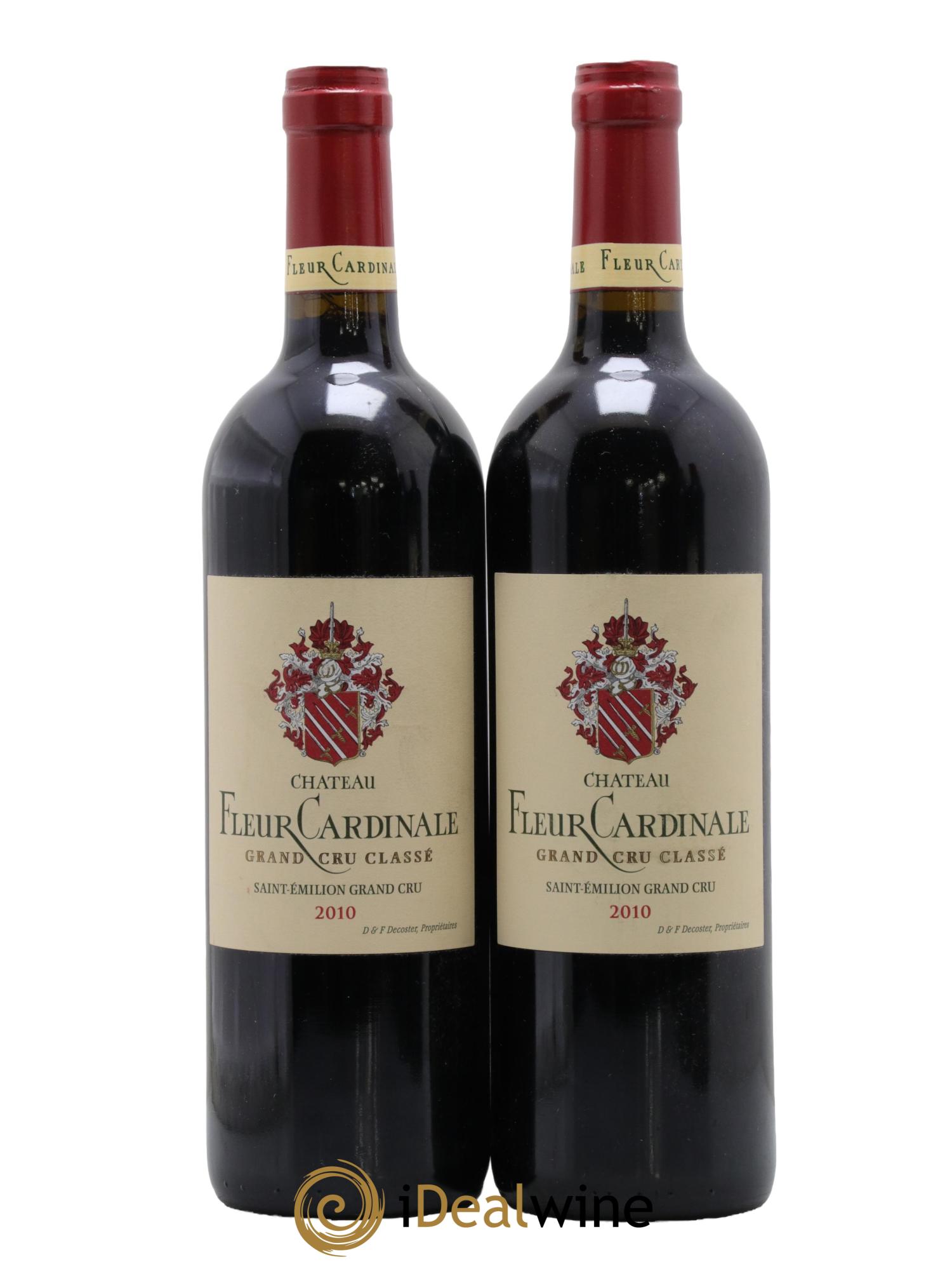 Château Fleur Cardinale Grand Cru Classé 2010 - Lotto di 2 bottiglie - 0