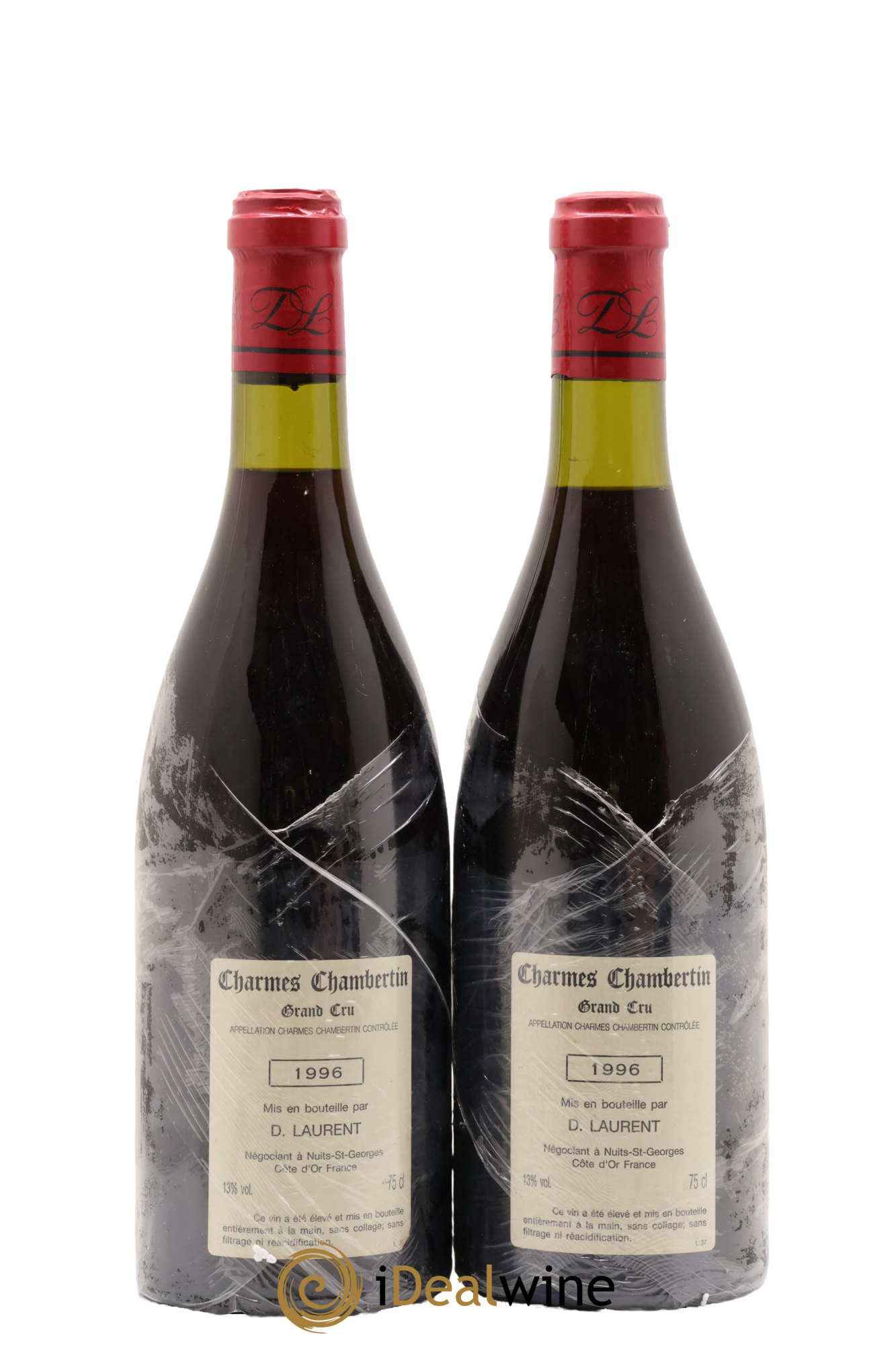 Charmes-Chambertin Grand Cru Dominique Laurent 1996 - Lot de 2 bouteilles - 1