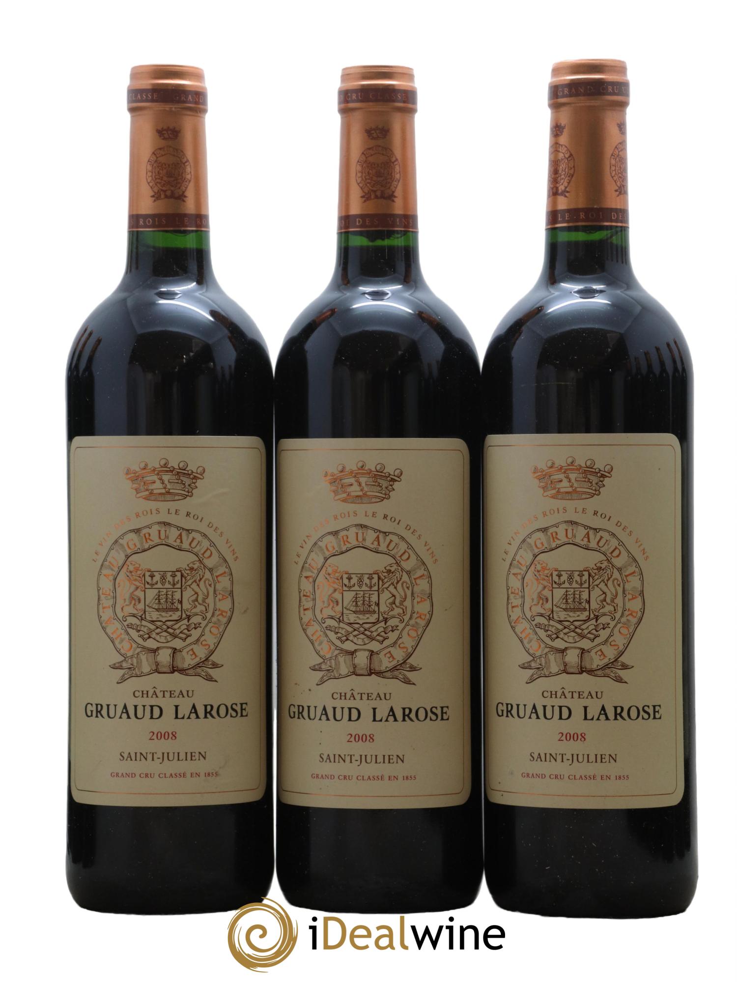 Château Gruaud Larose 2ème Grand Cru Classé 2008 - Lot de 12 bouteilles - 4